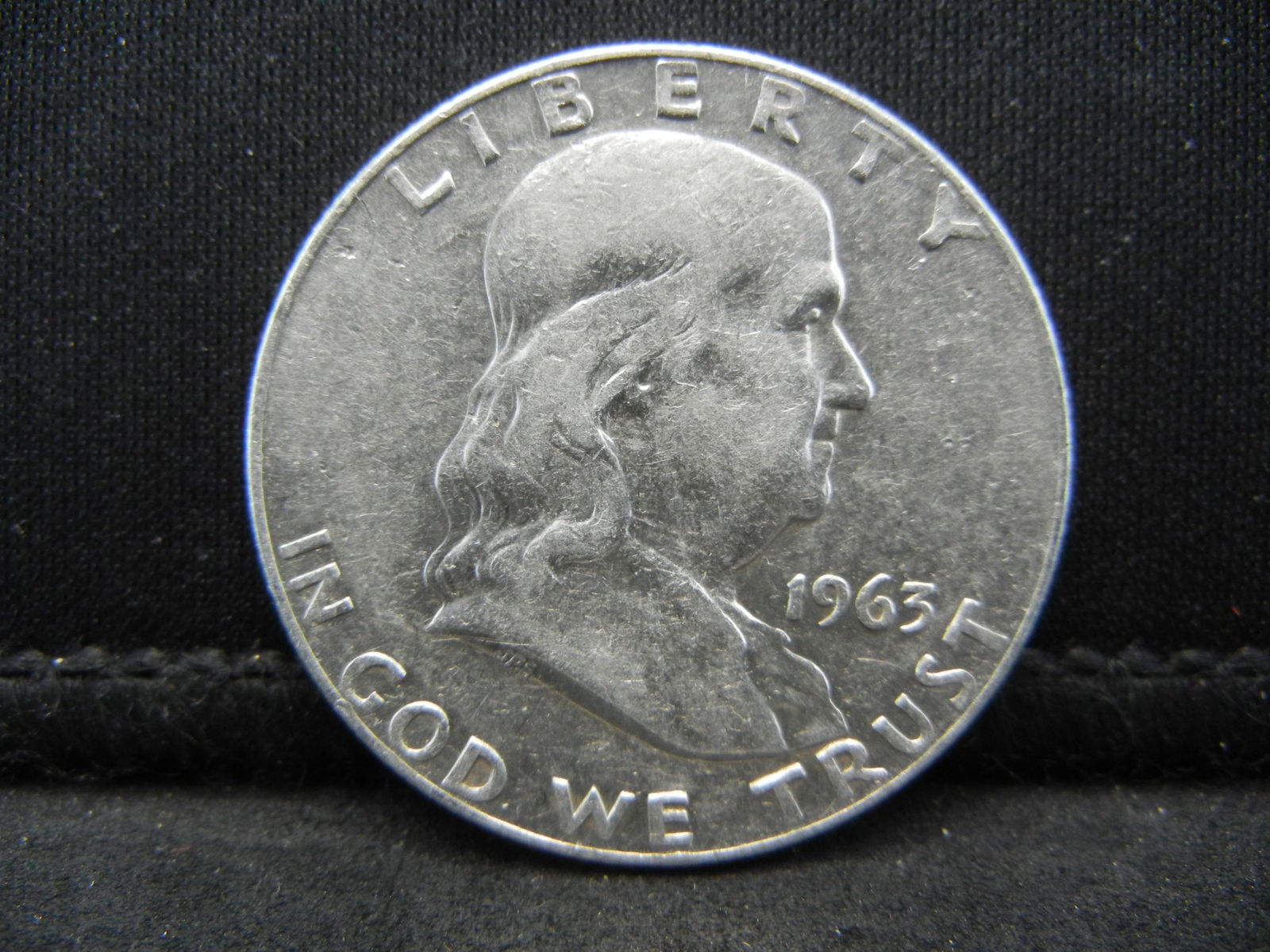 1963-D SILVER FRANKLIN (90%) HALF (1 of 2)