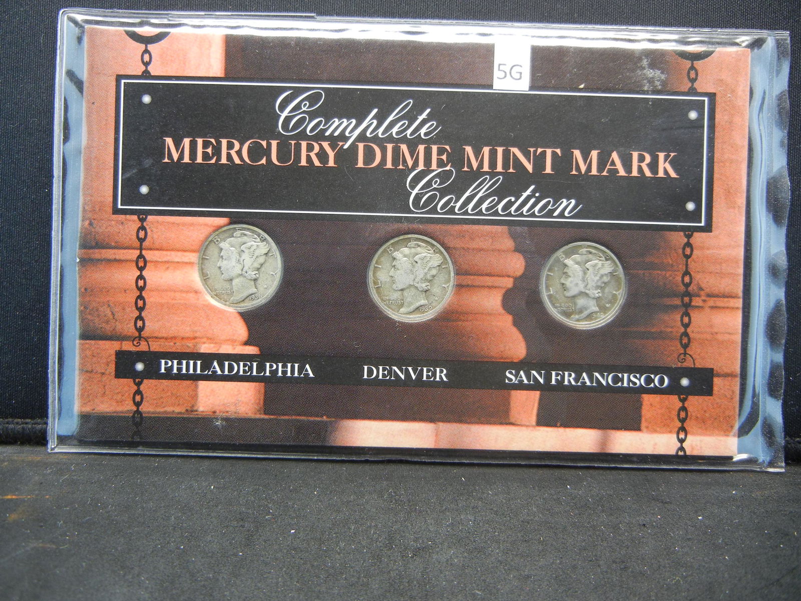 Complete Mercury Dime Mint Mark Collection. 1936-P, (1 of 4)