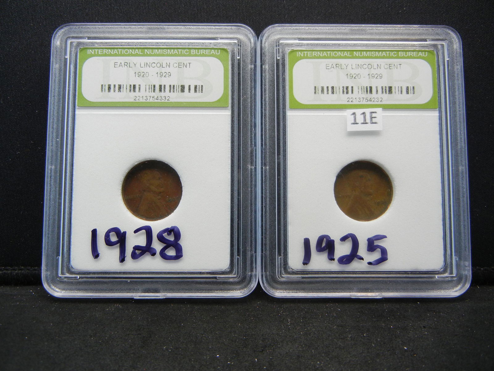 1925, 1928 Lincoln Wheat Cents (1 of 2)