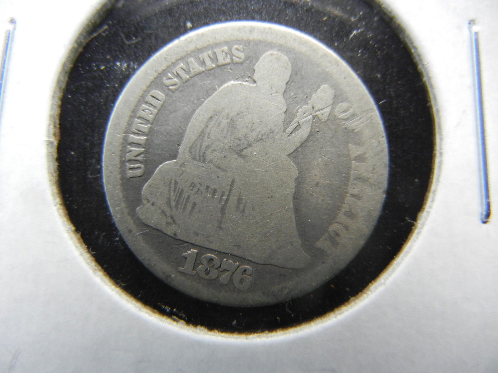 1876-CC Seated Dime (1 of 3)