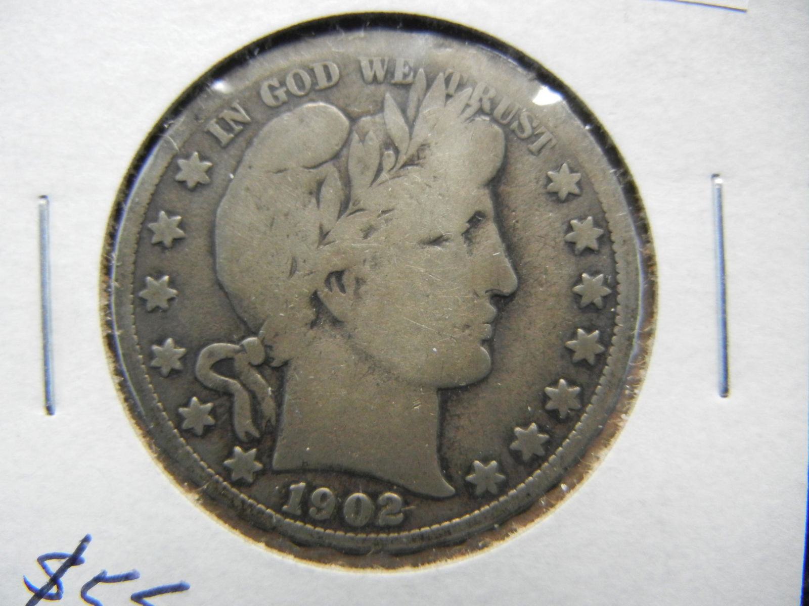 1902-O Barber Half Dollar (1 of 3)