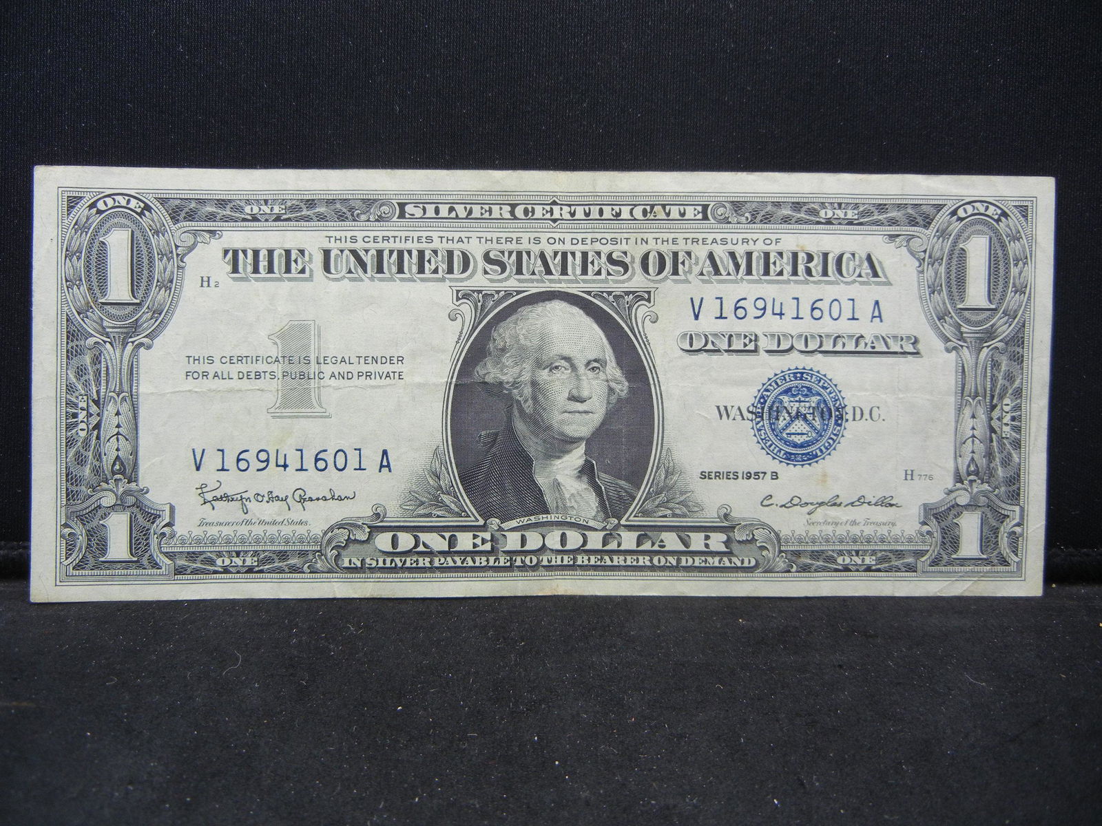 1957-B $1 US Silver Certificate (1 of 3)