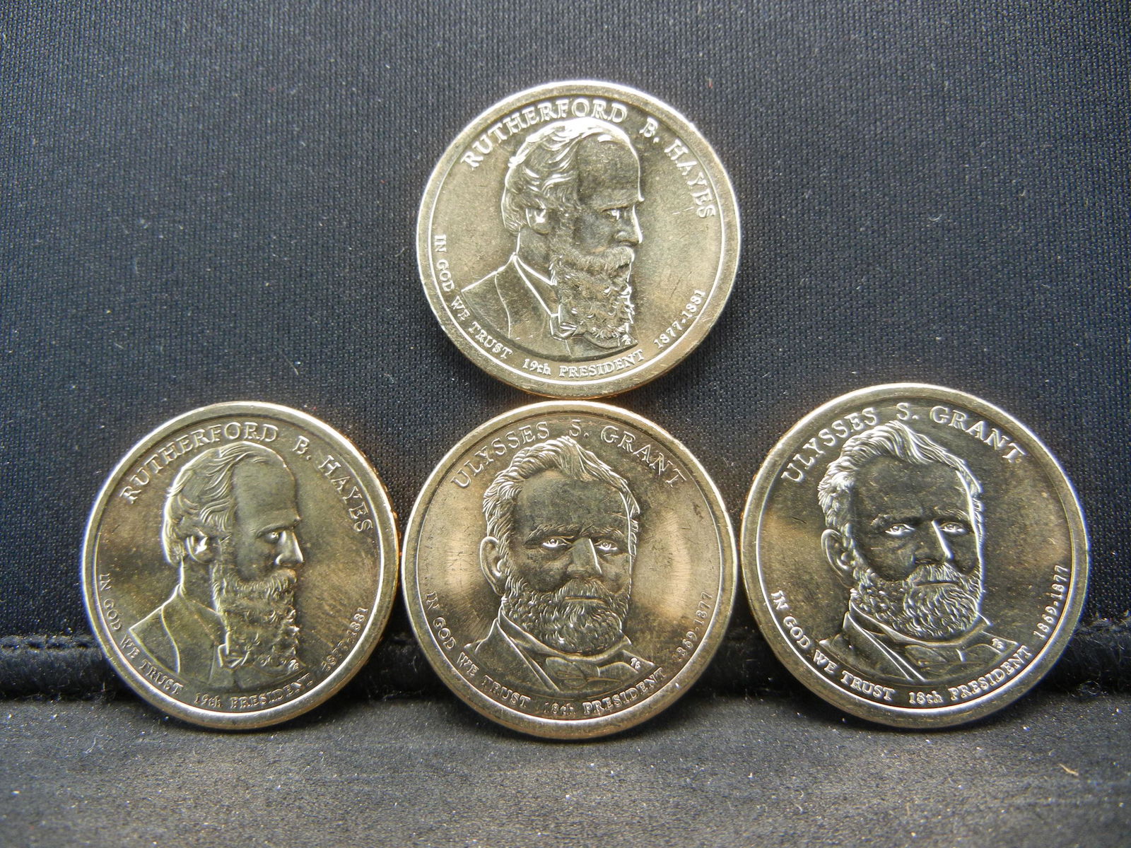 (4) Mixed Date Presidential Dollars (1 of 2)