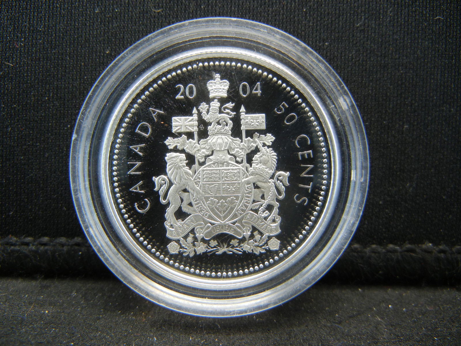 2004 Canada Uncrowned Head .925 Silver Proof Half (1 of 2)
