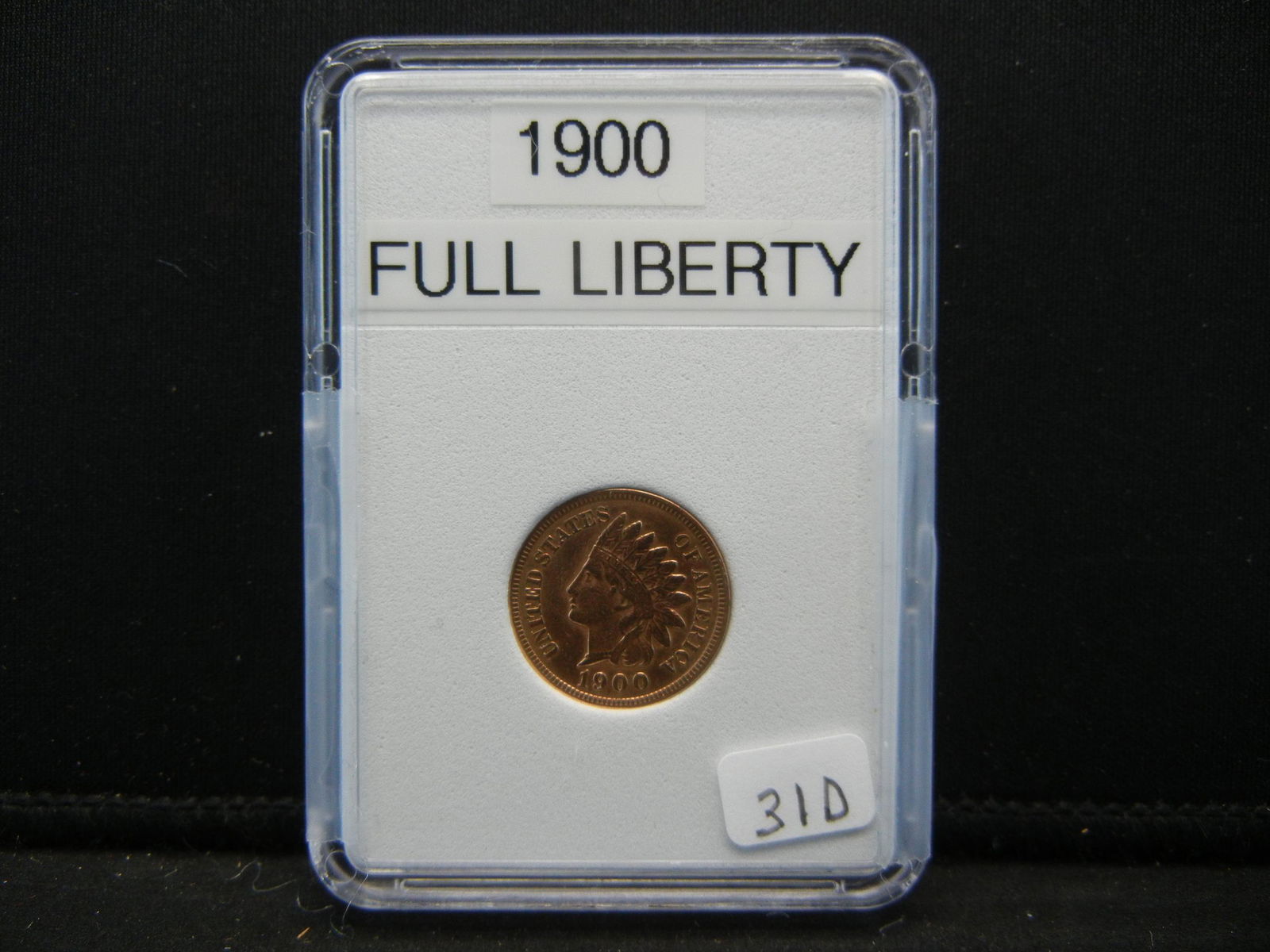 1900 Indian Head Cent, Full Liberty (1 of 4)
