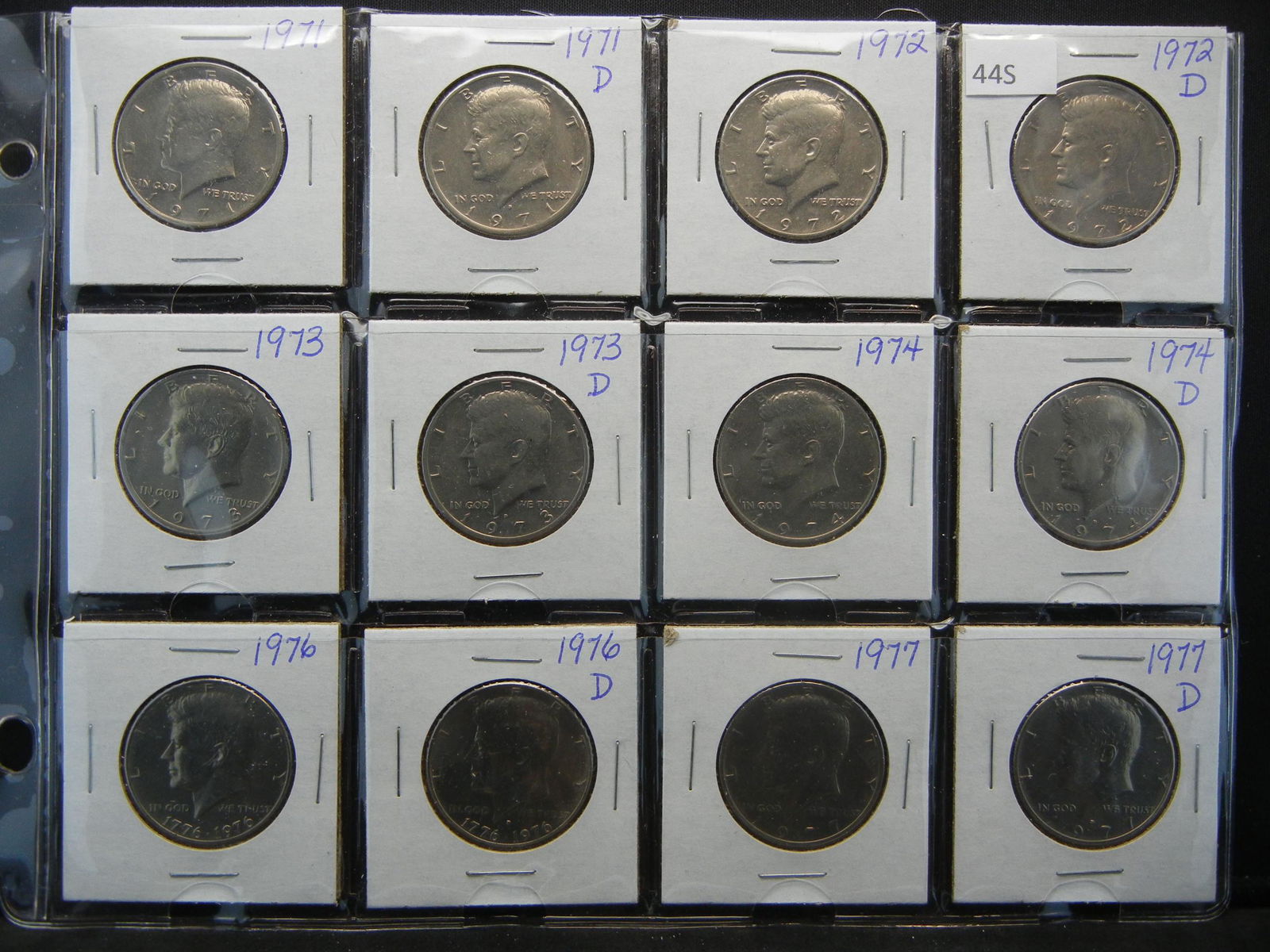 (12) Mixed Date Kennedy Half Dollars (1 of 9)