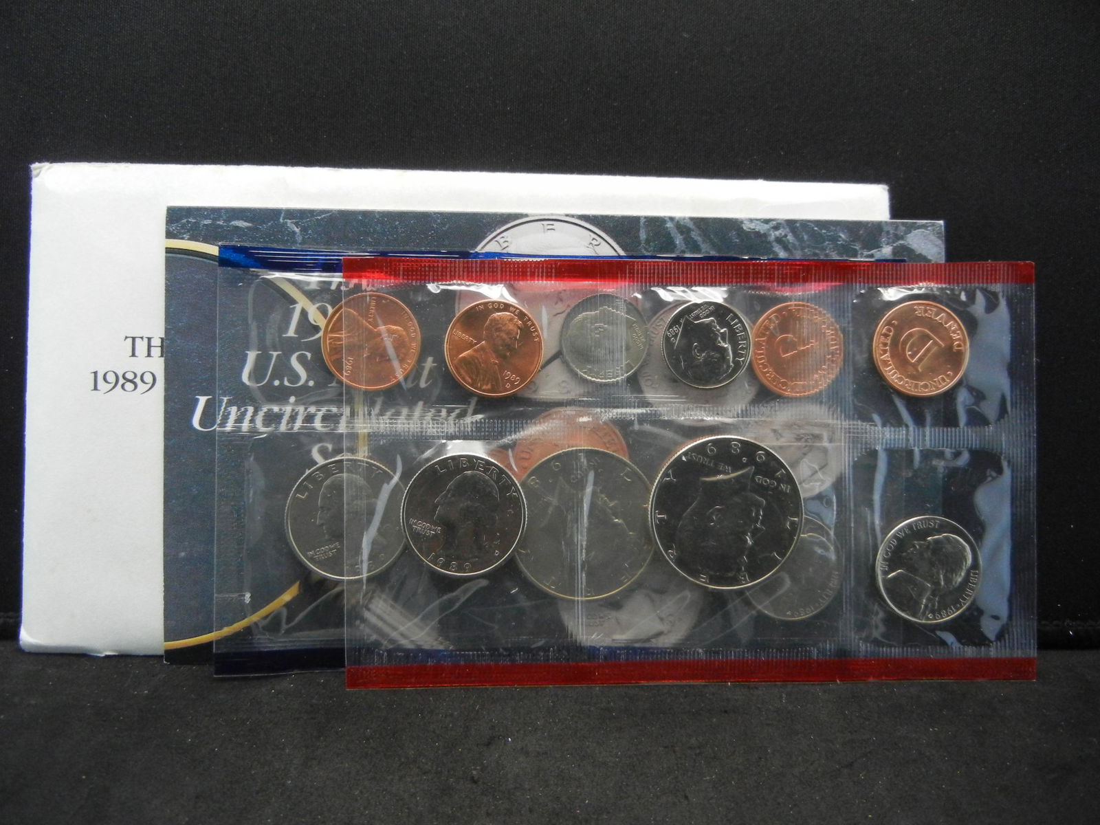 1989 Uncirculated Coin Set P & D (1 of 6)