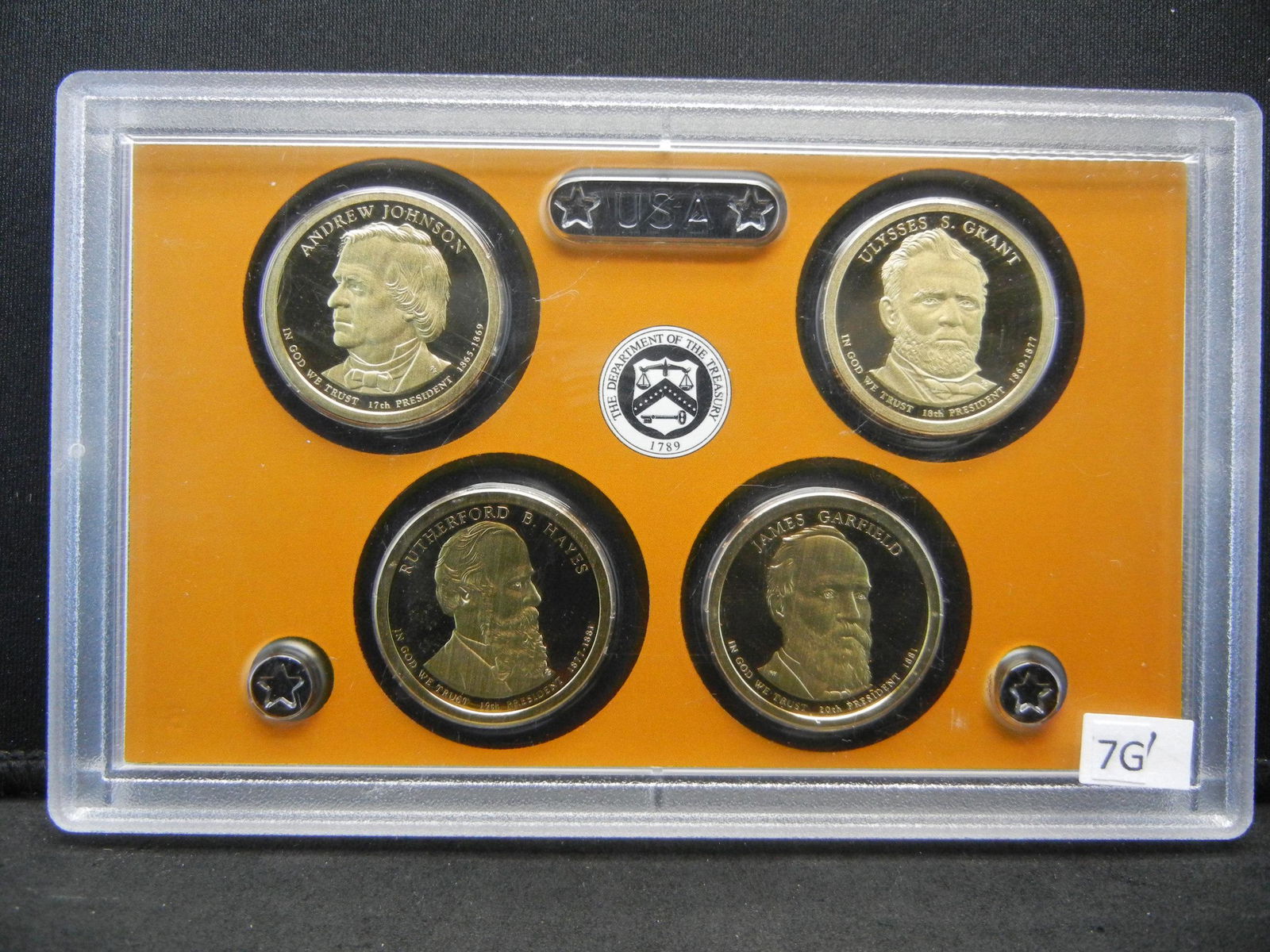 2011 US Mint Presidential Dollar Proof Coin Set - 4 (1 of 2)