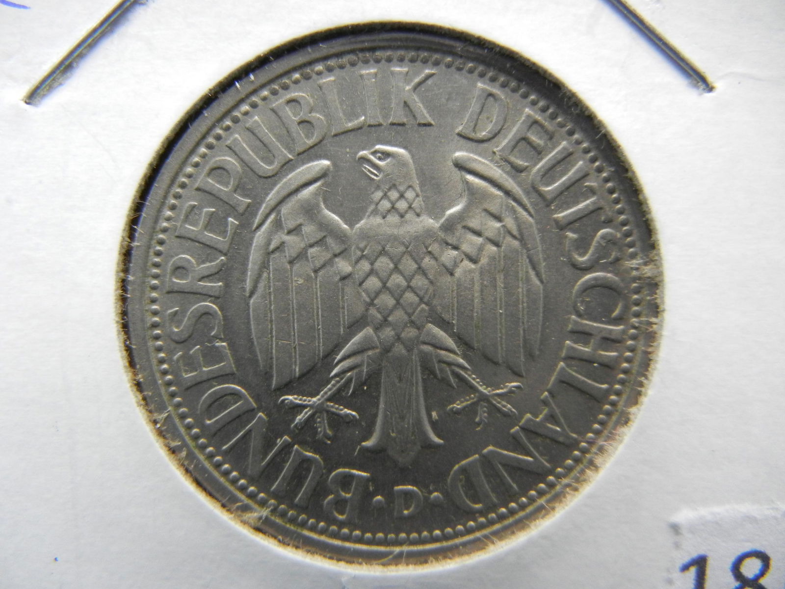 1951-D West Germany 2 Deutsche Mark (1 of 3)