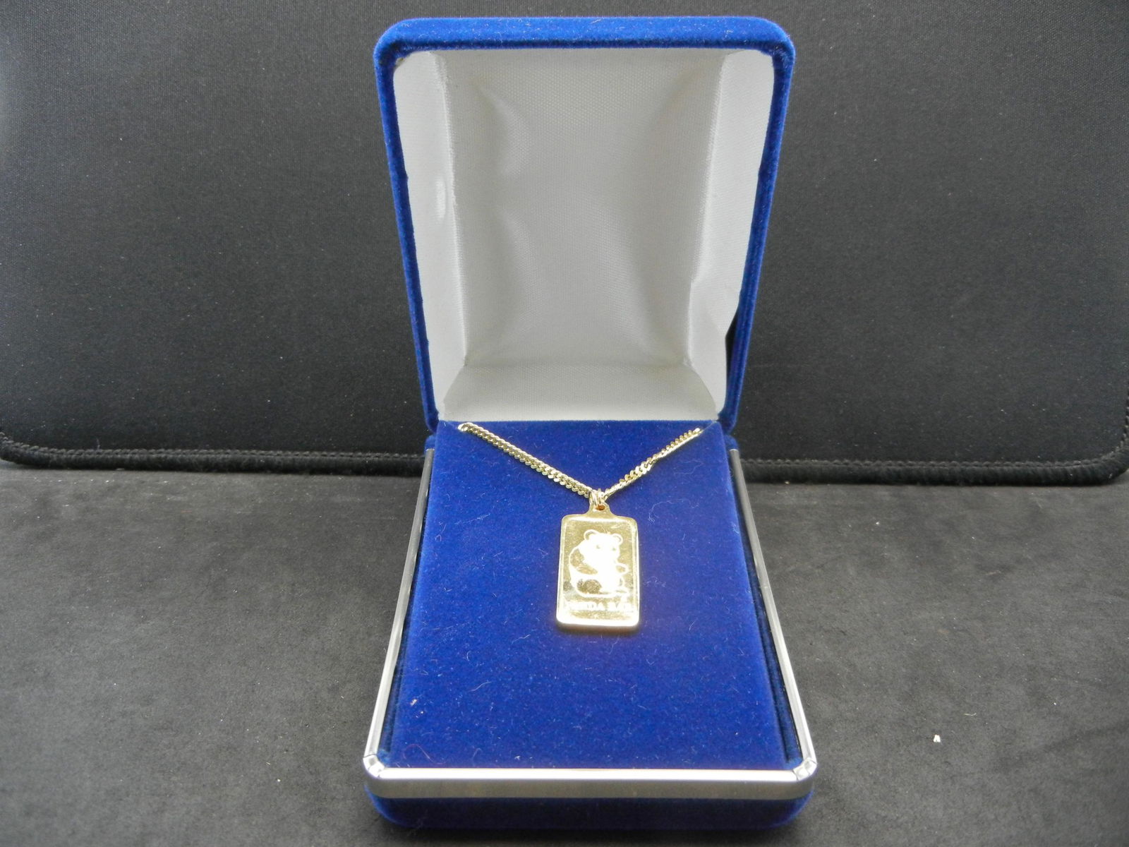 20" 24kt over Sterling Necklace with 1/4oz .999 Silver (1 of 6)