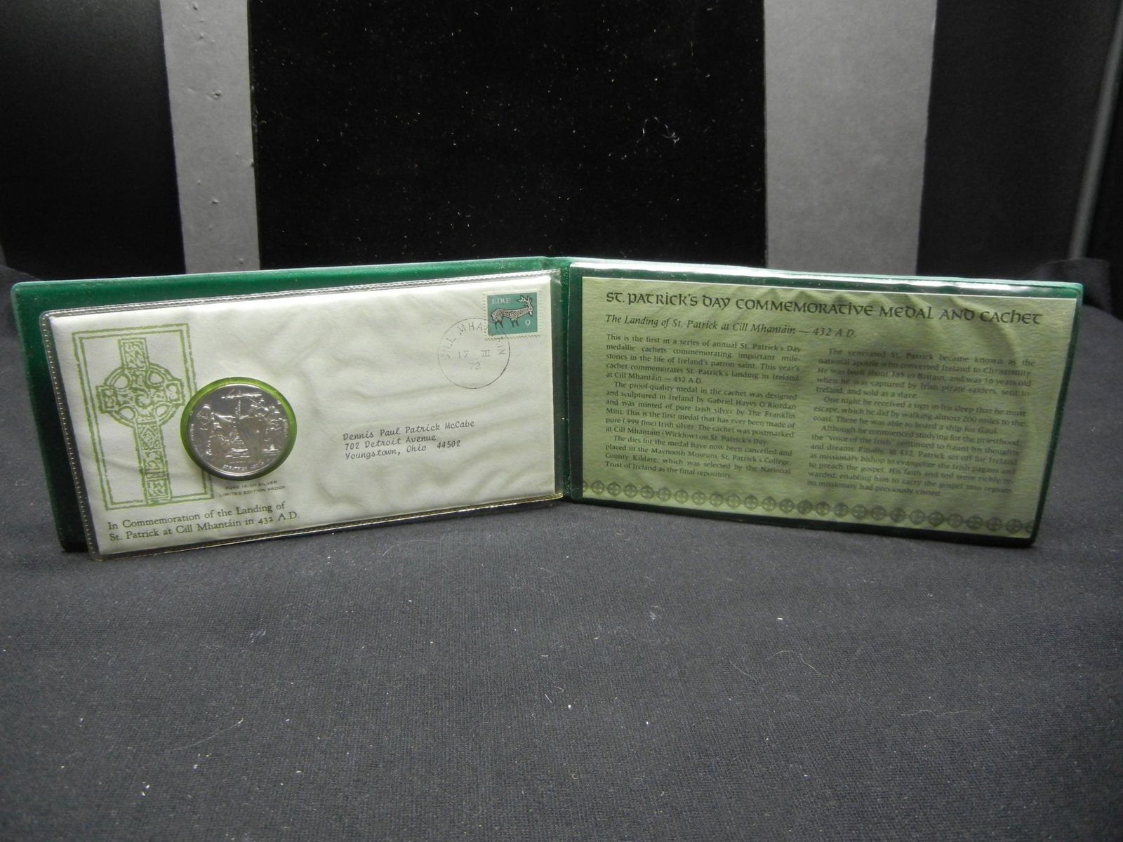 1972 Ireland .999Fine Silver St. Patrick Round (1 of 5)