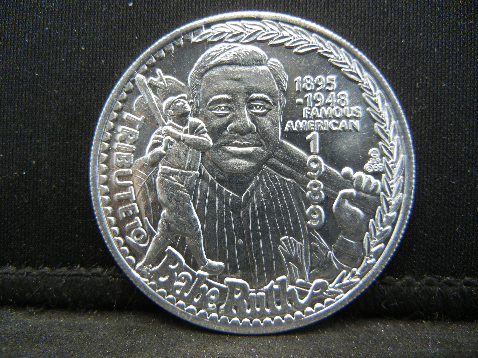 THE LEGEND "BABE RUTH/1895-1948", UNCIRCULATED (1 of 2)