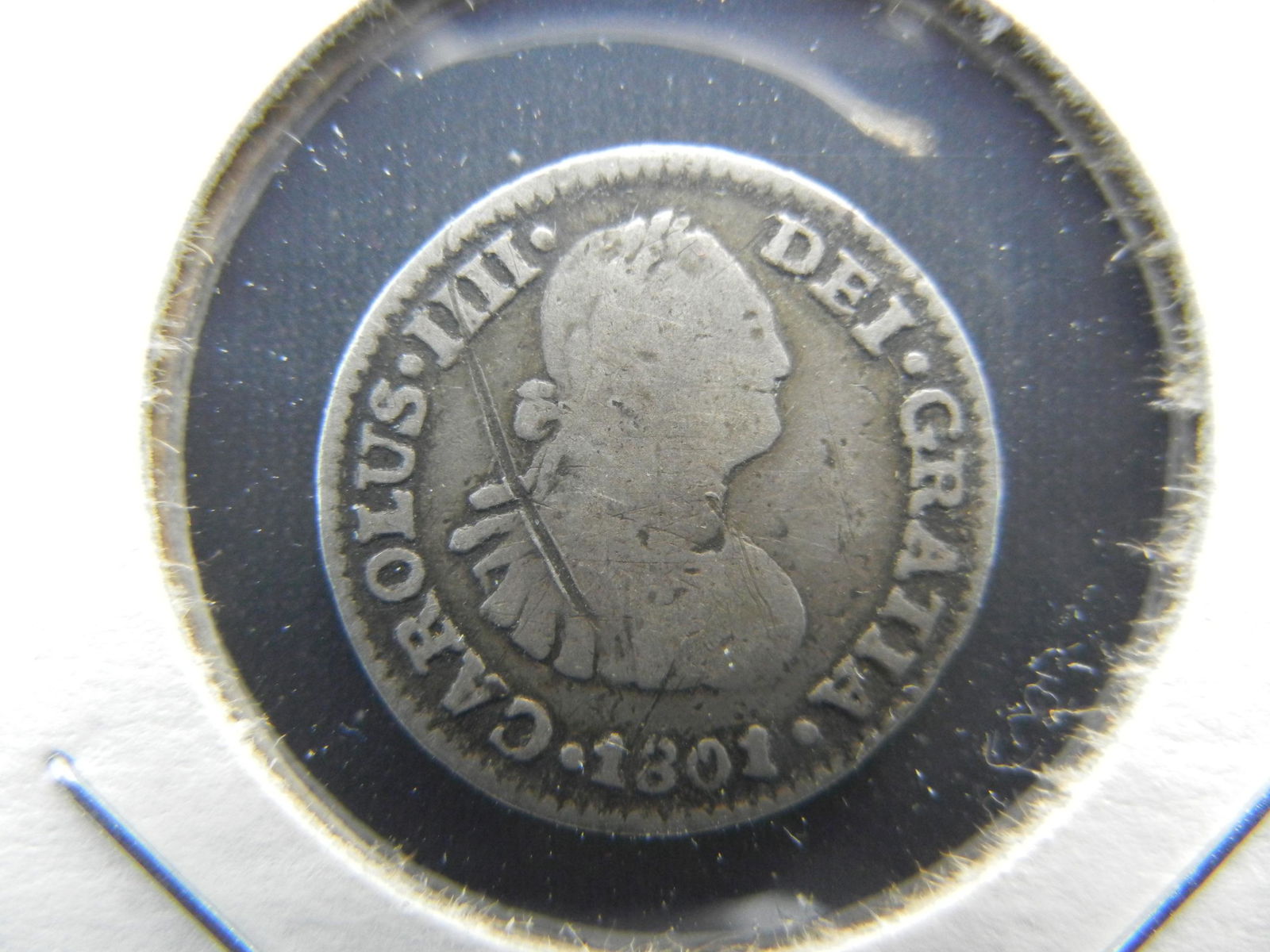 1801 Mexico 1/2 Real. Nicely Detailed. (1 of 3)