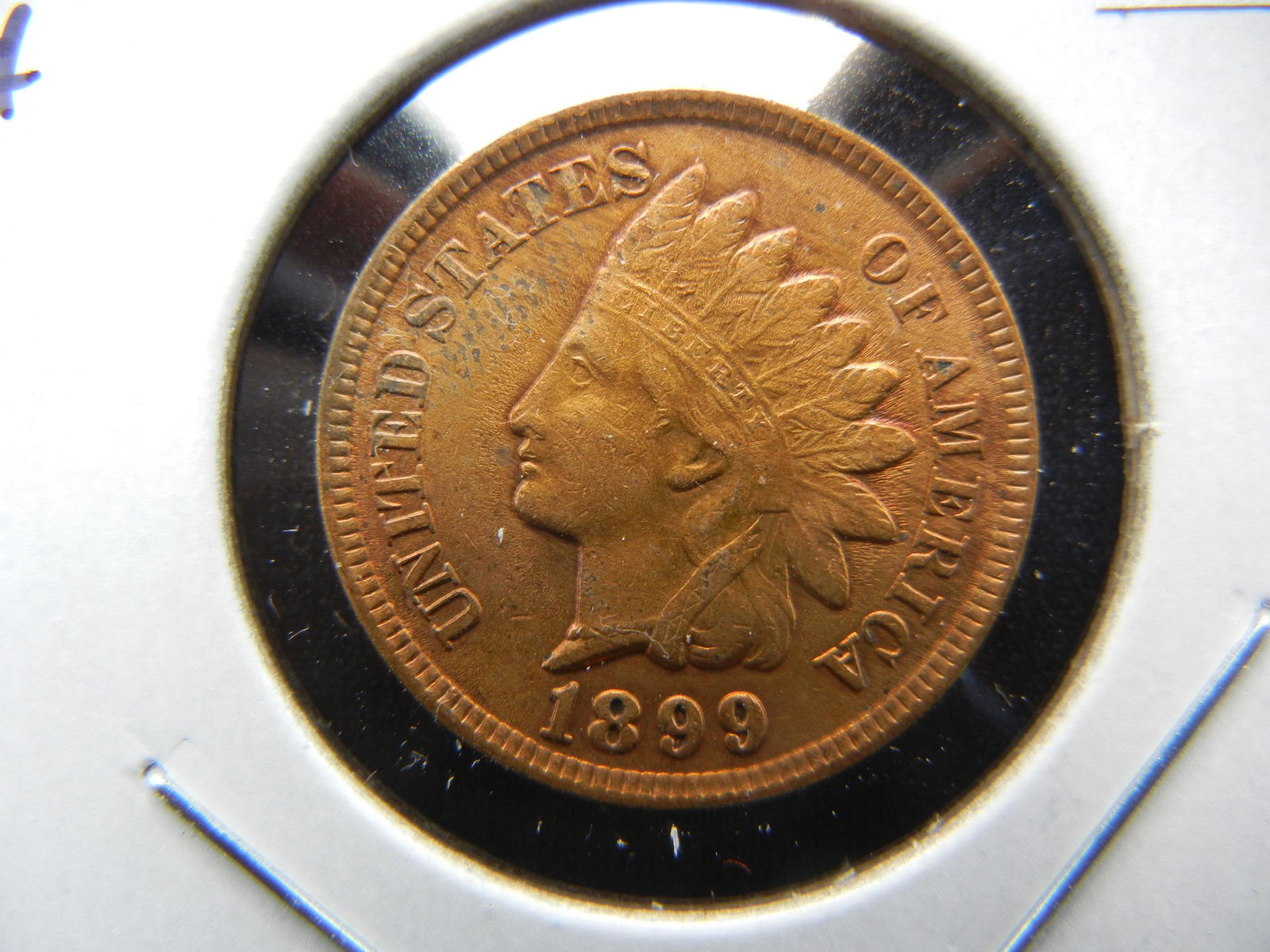 1899 Indian One Cent . High Grade. (1 of 3)