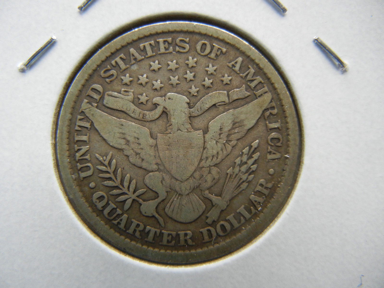 1897 Barber Quarter  . Fine. (1 of 2)