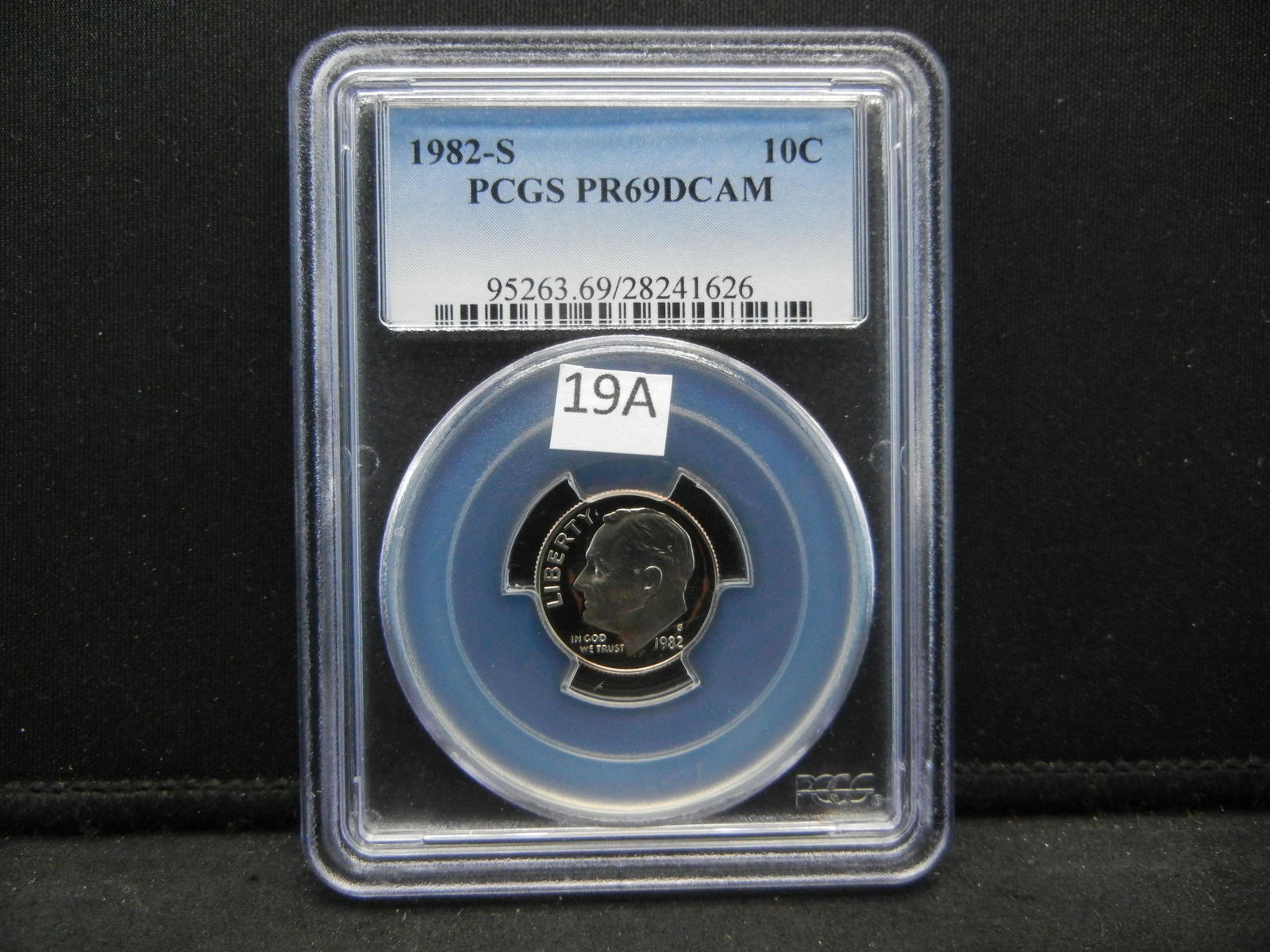 1982-S Roosevelt Dime  . PCGS PR69DCAM. (1 of 4)
