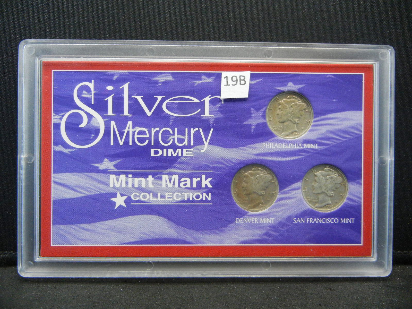 Silver Mercury Dime. Mint Mark Collection. (1 of 4)