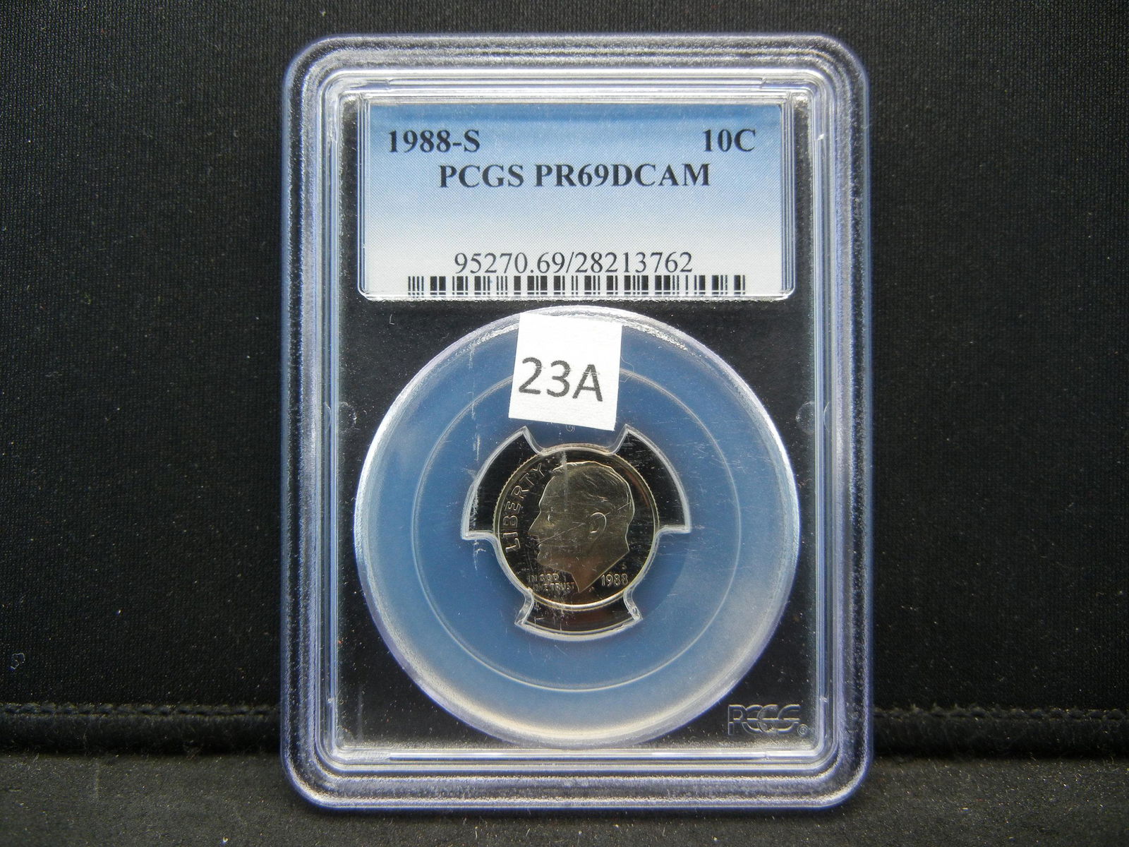 1988-S Roosevelt Dime  . PCGS PR69DCAM. (1 of 4)