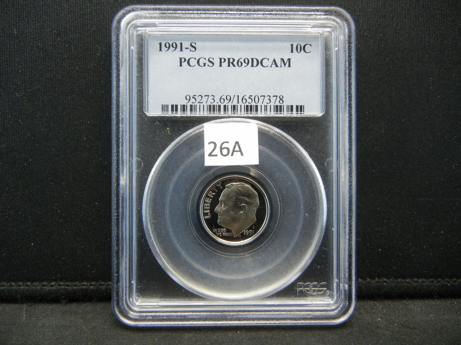 1991-S Roosevelt Dime  . PCGS PR69DCAM. (1 of 4)
