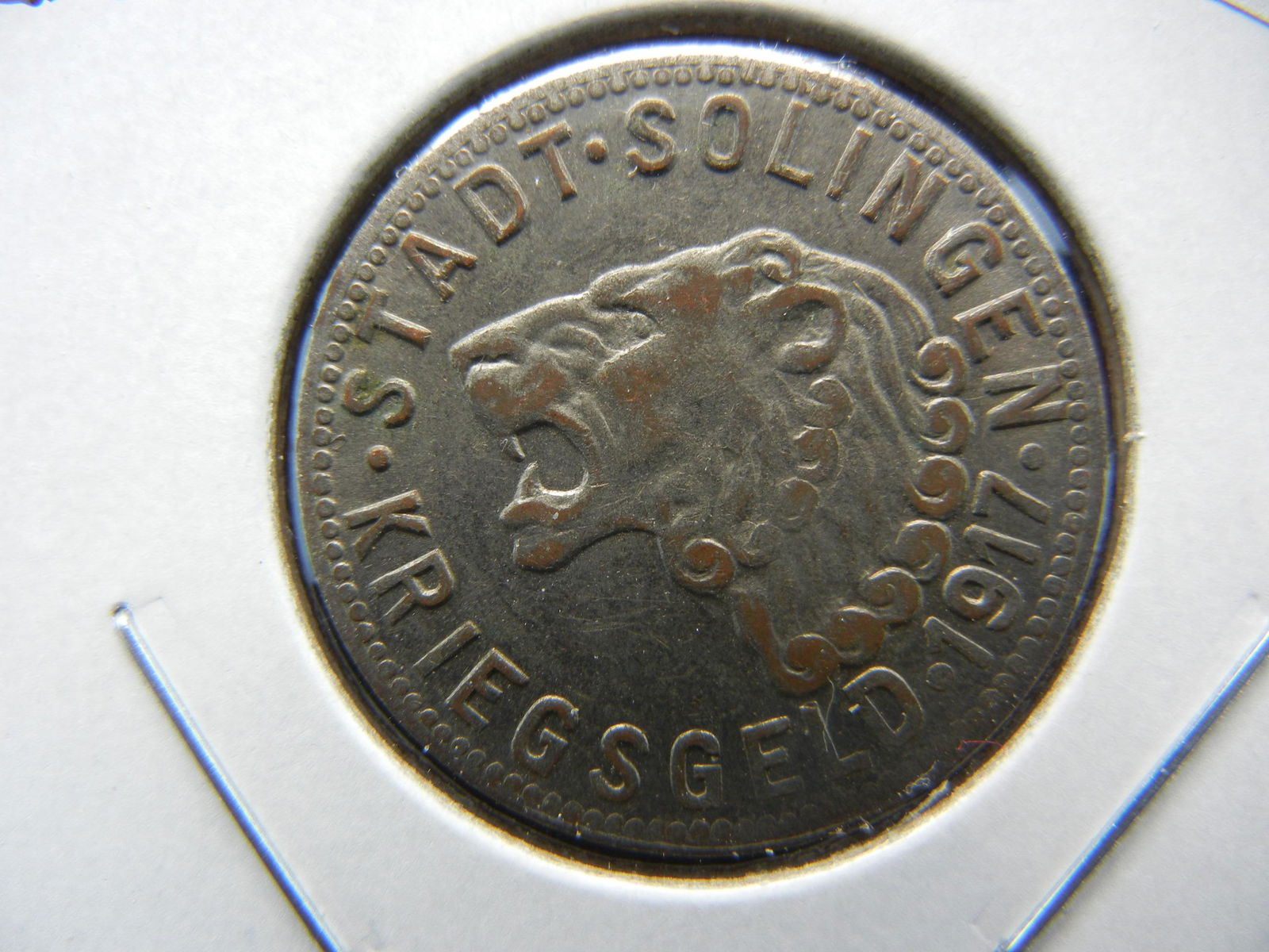 1917 Germany-Solingen 50 Pfennig. Notgeld. Rare. (1 of 3)