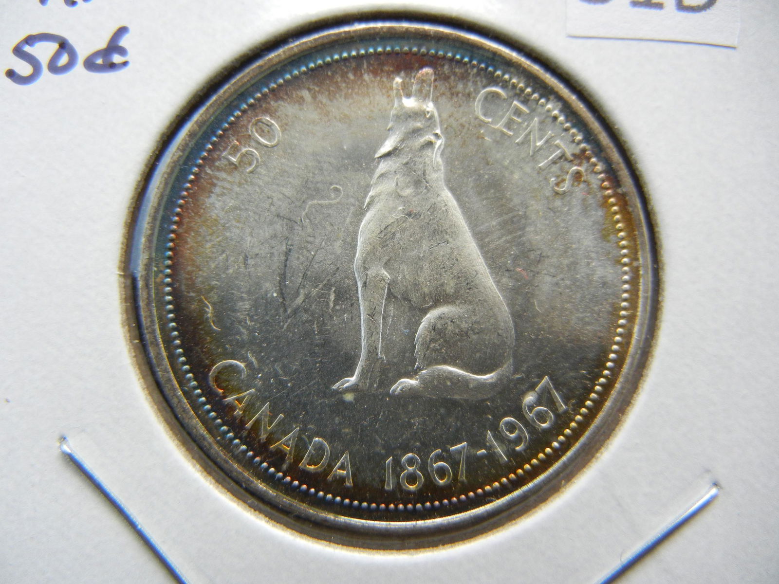 1967 Canada Half Dollar . Gem UNC. Silver. (1 of 3)