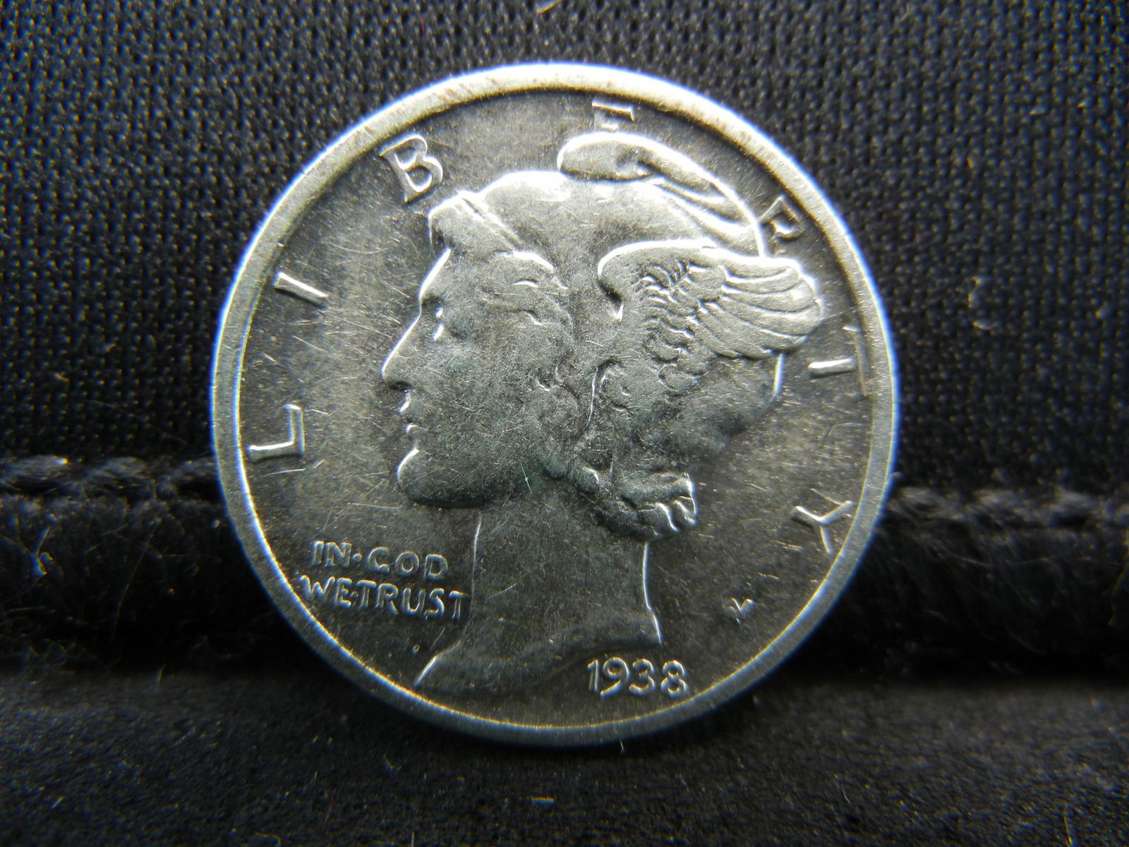 1938-D Mercury Dime (1 of 2)