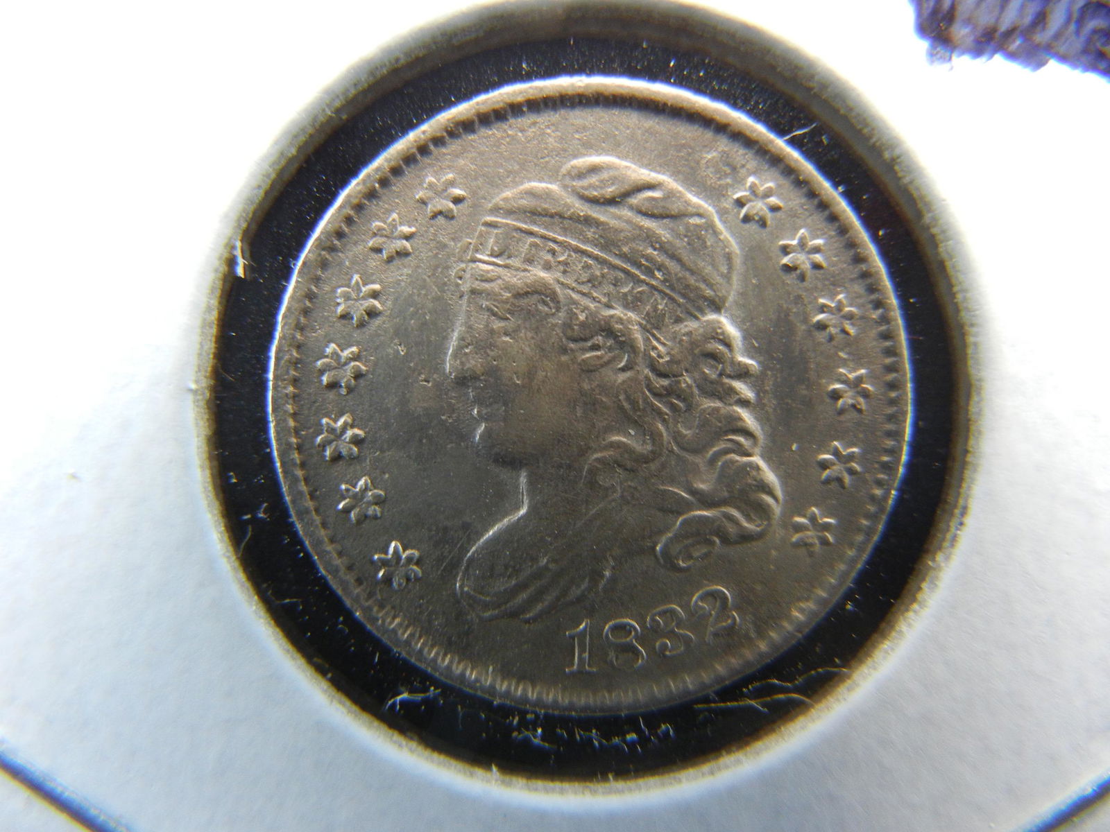 1832 Capped Bust Half Dime.  Almost Uncirculated (1 of 3)