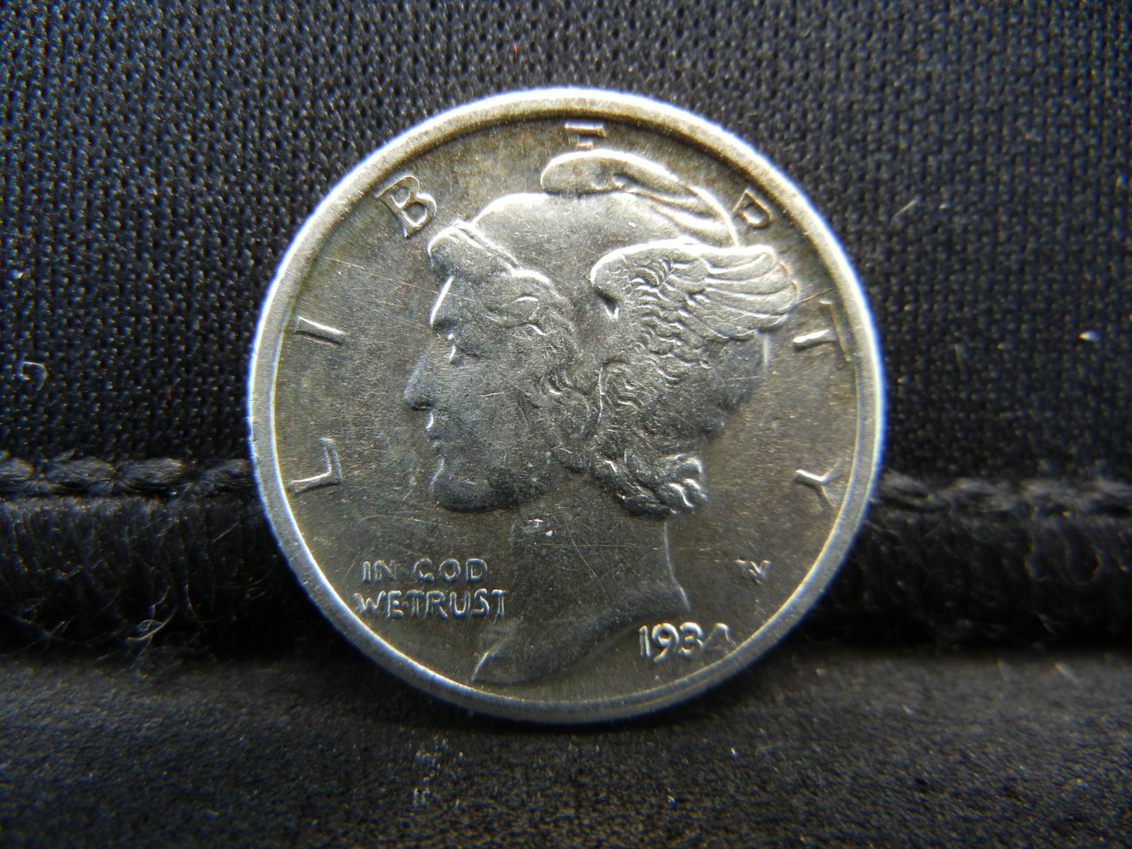 1934-D Mercury Dime (1 of 2)