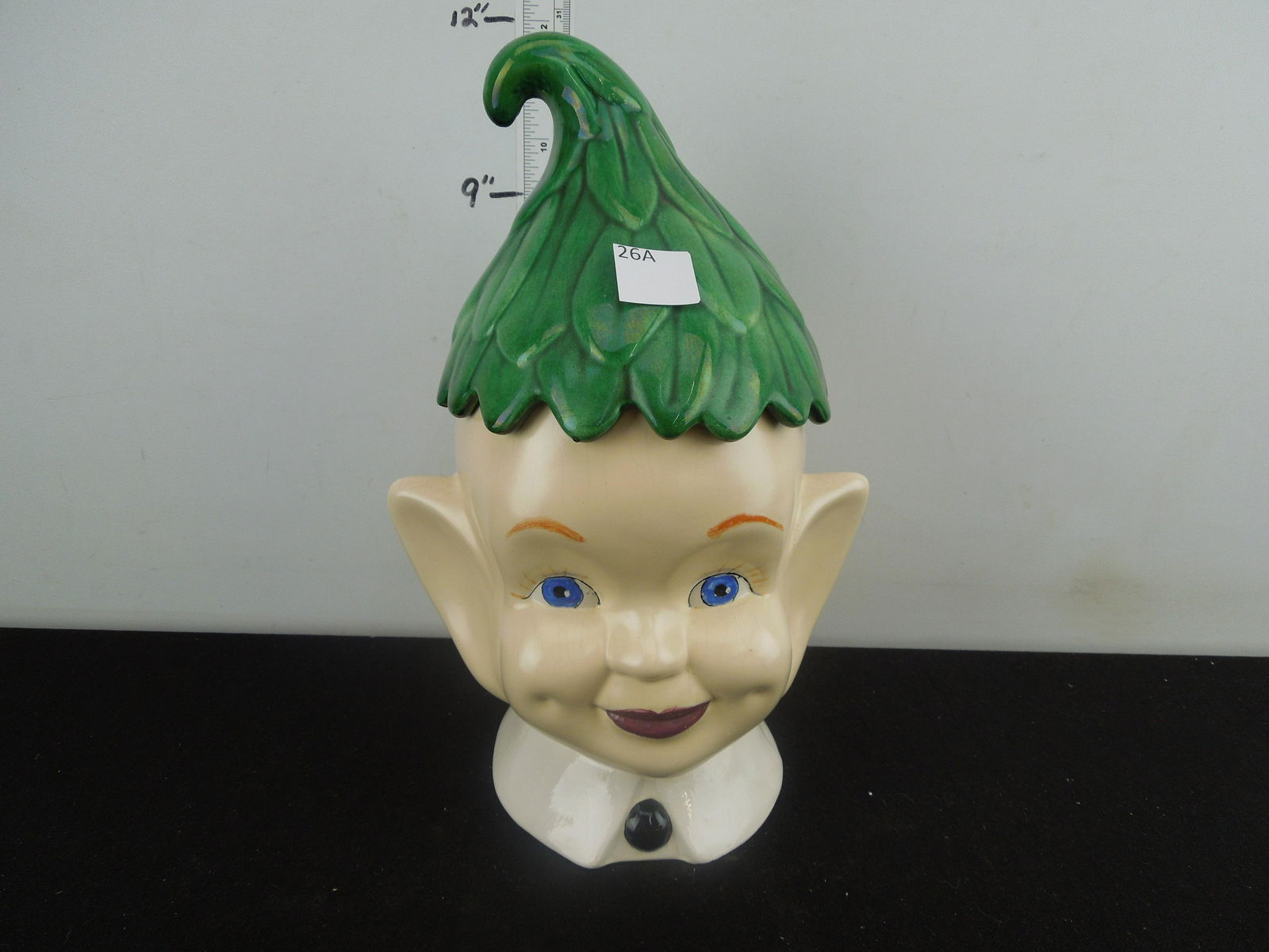 1966 Elf Ceramic Cookie Jar - Light damage (1 of 7)