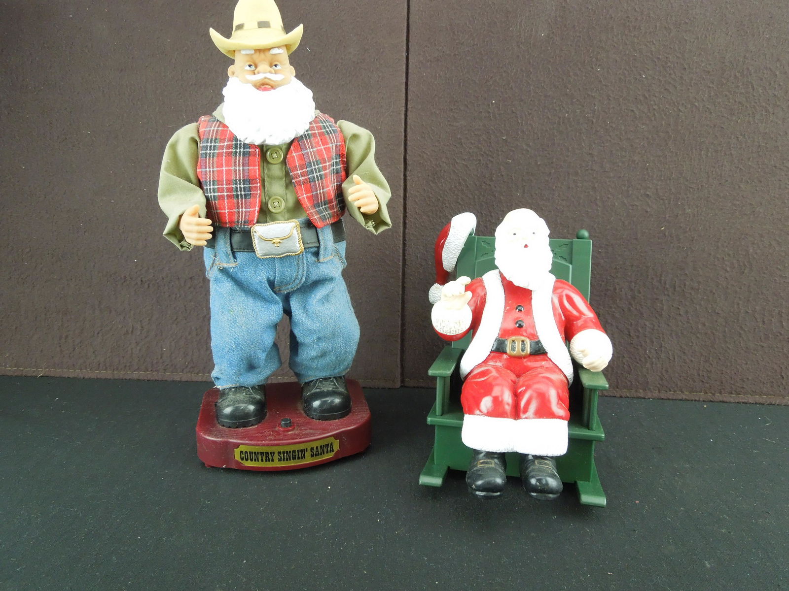 Two Santa Claus Figurines (1 of 5)
