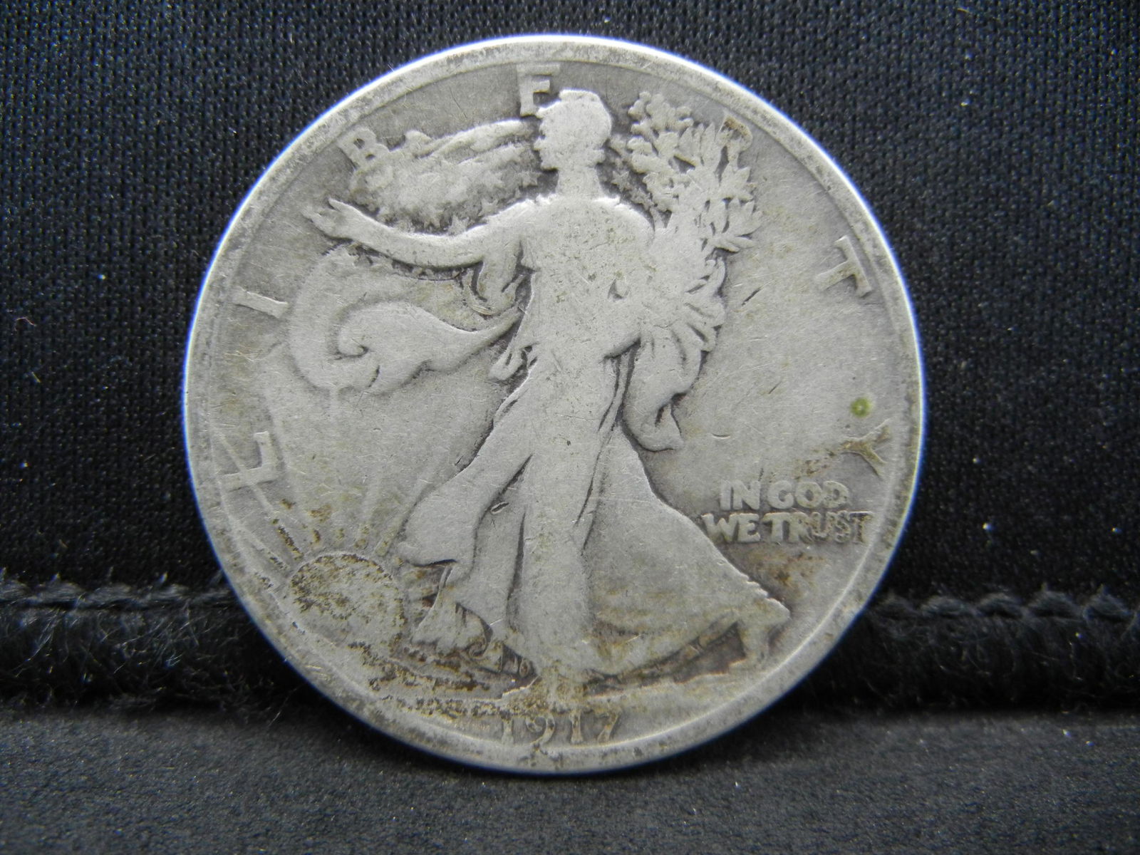 1917-S Reverse Walking Liberty Half Dollar (1 of 2)