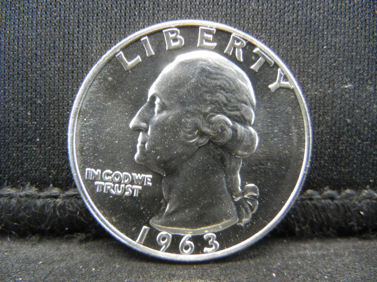 1963 Gem Proof Silver Washington Quarter (1 of 2)
