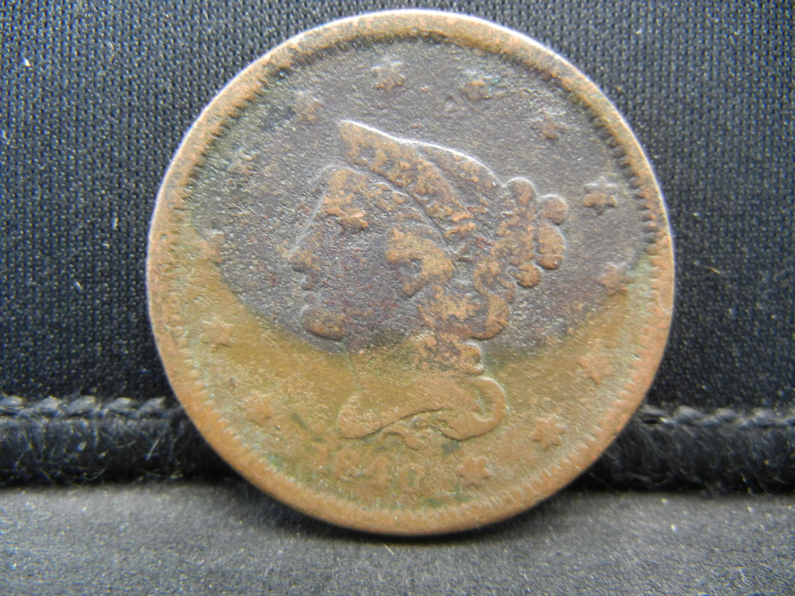 1840 Large Cent (1 of 2)