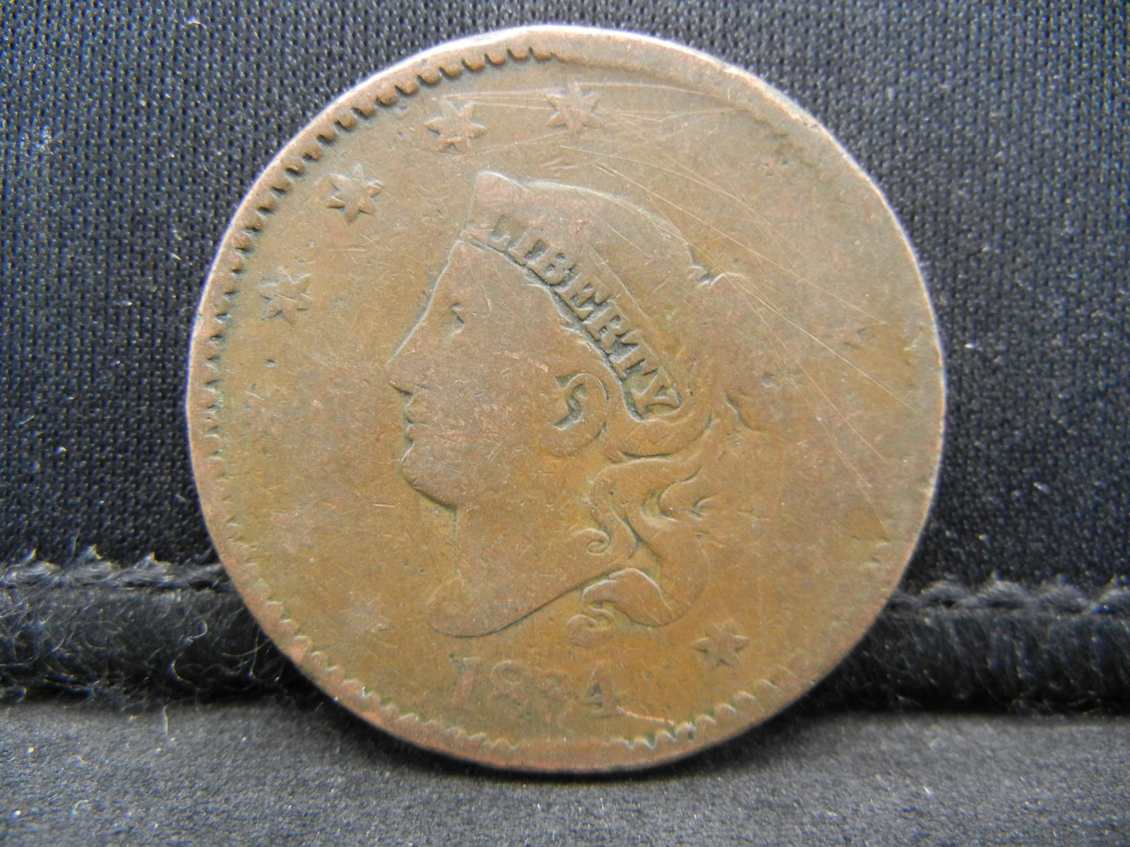 1834 Large Cent (1 of 2)