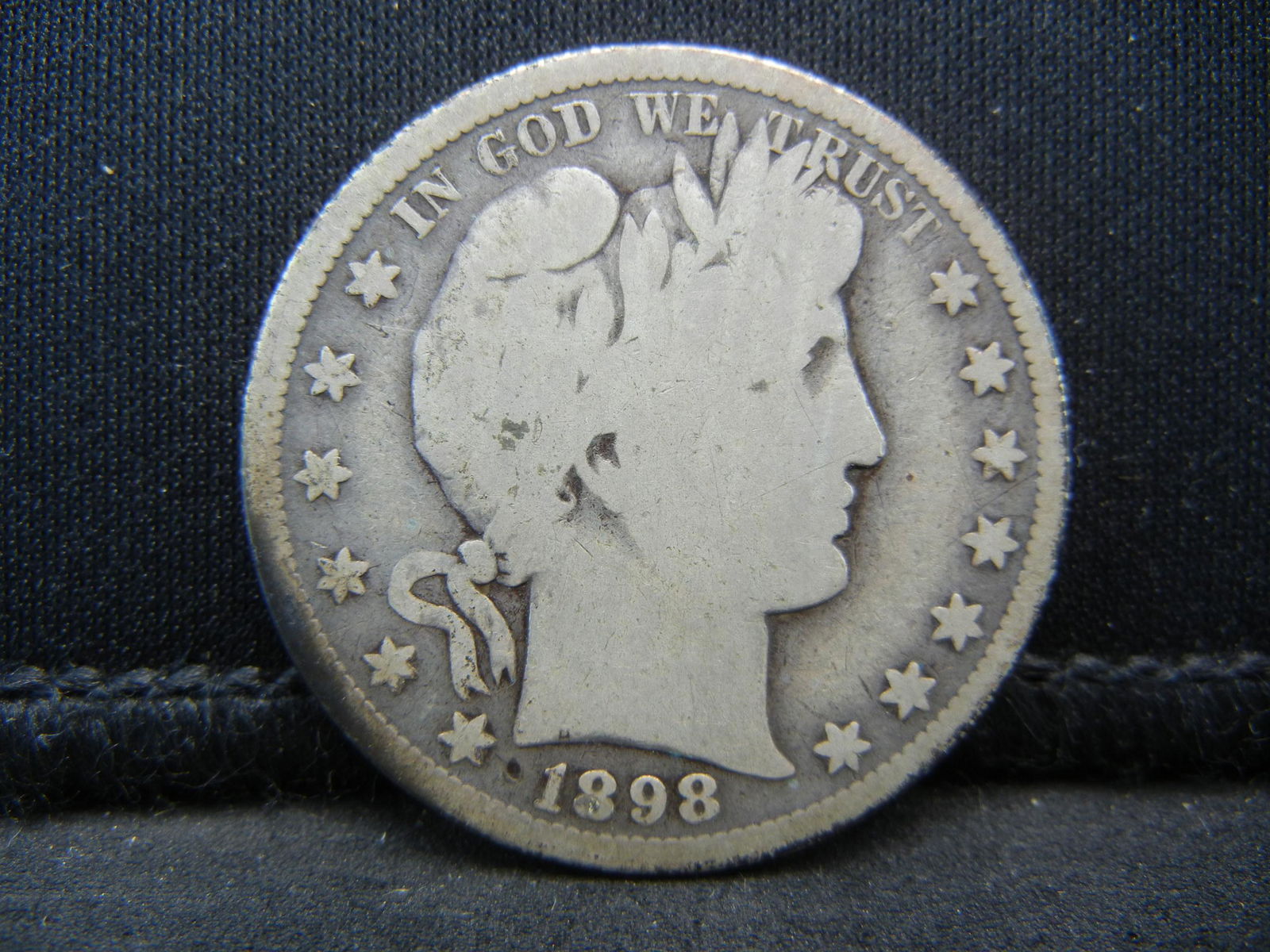 1898-S Barber Half Dollar (1 of 2)