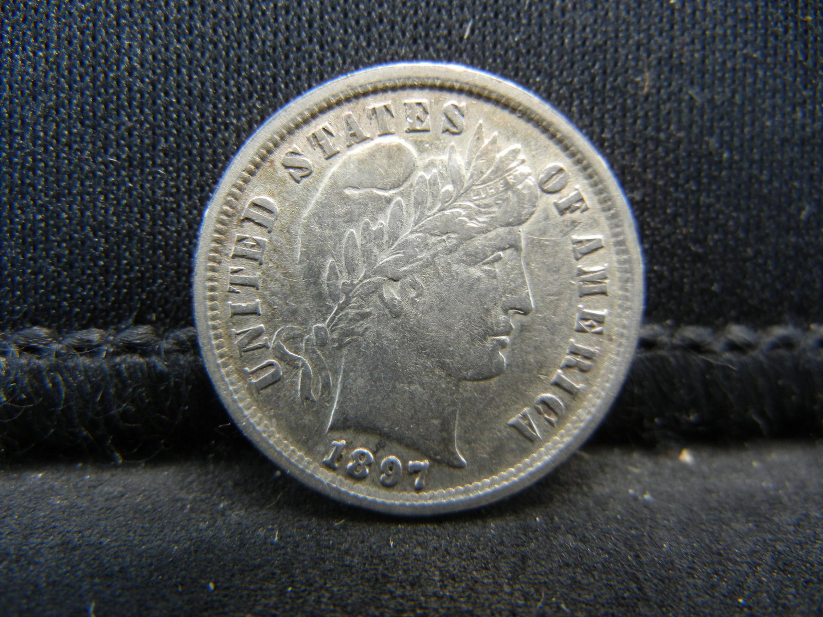 1897 Barber Dime (1 of 2)