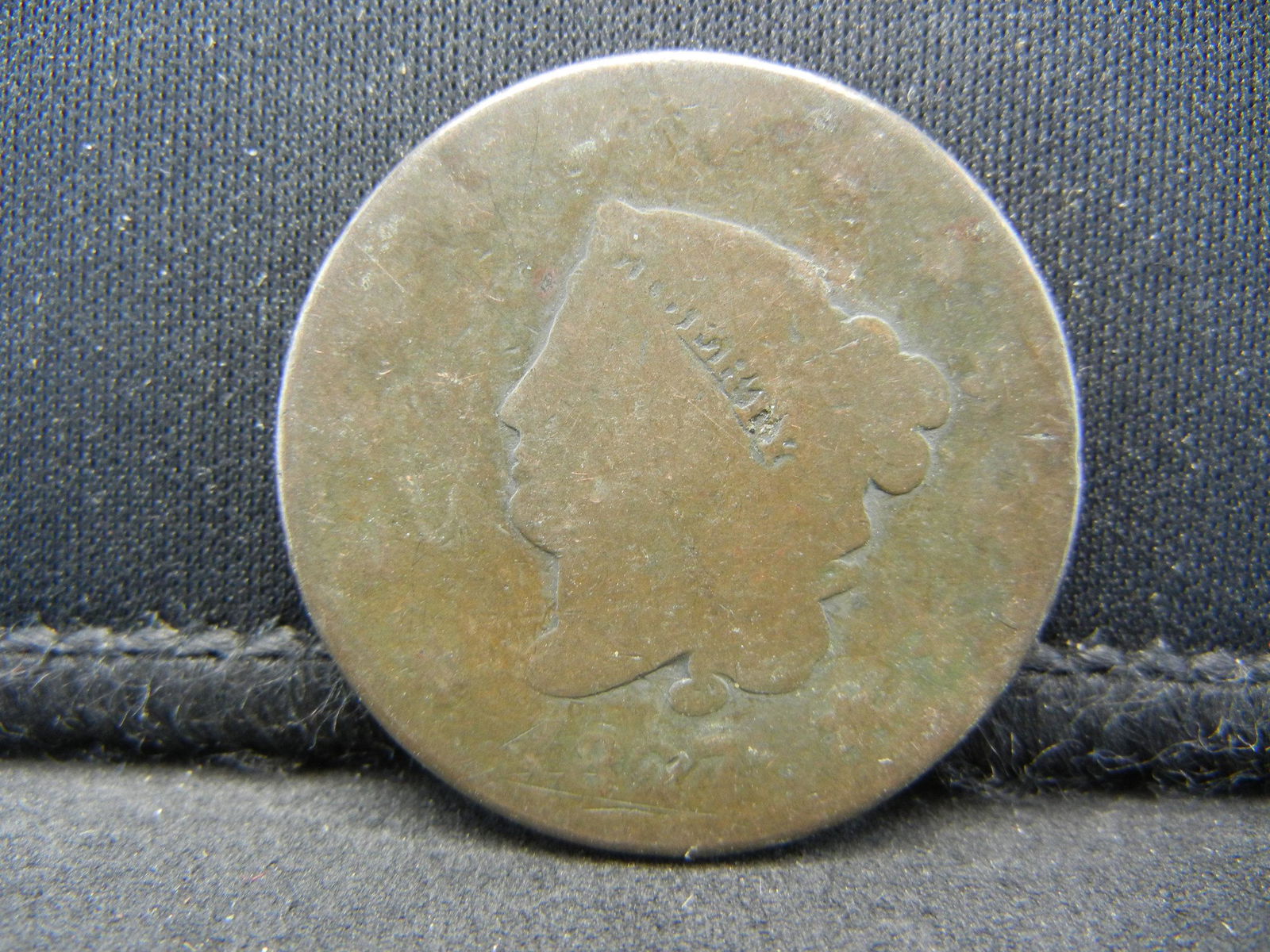 1827 Large Cent (1 of 2)