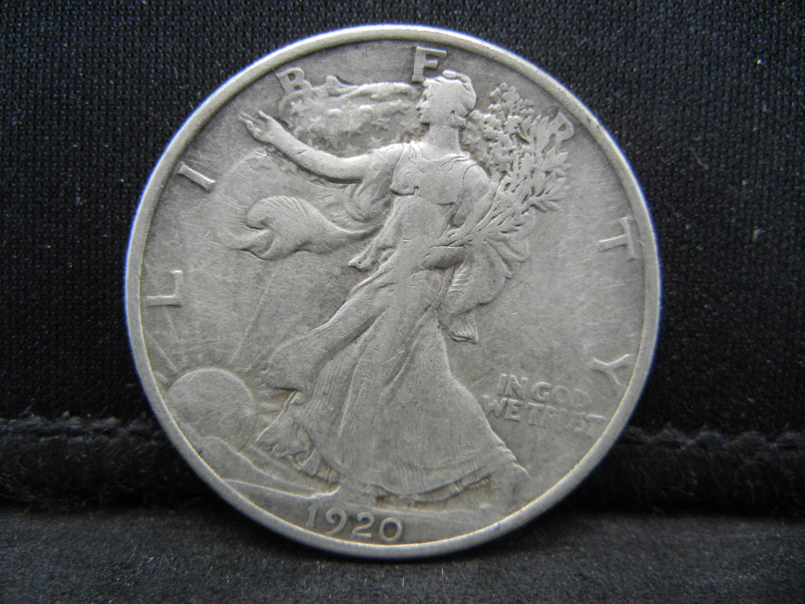 1920 Walking Liberty Half Dollar (1 of 2)