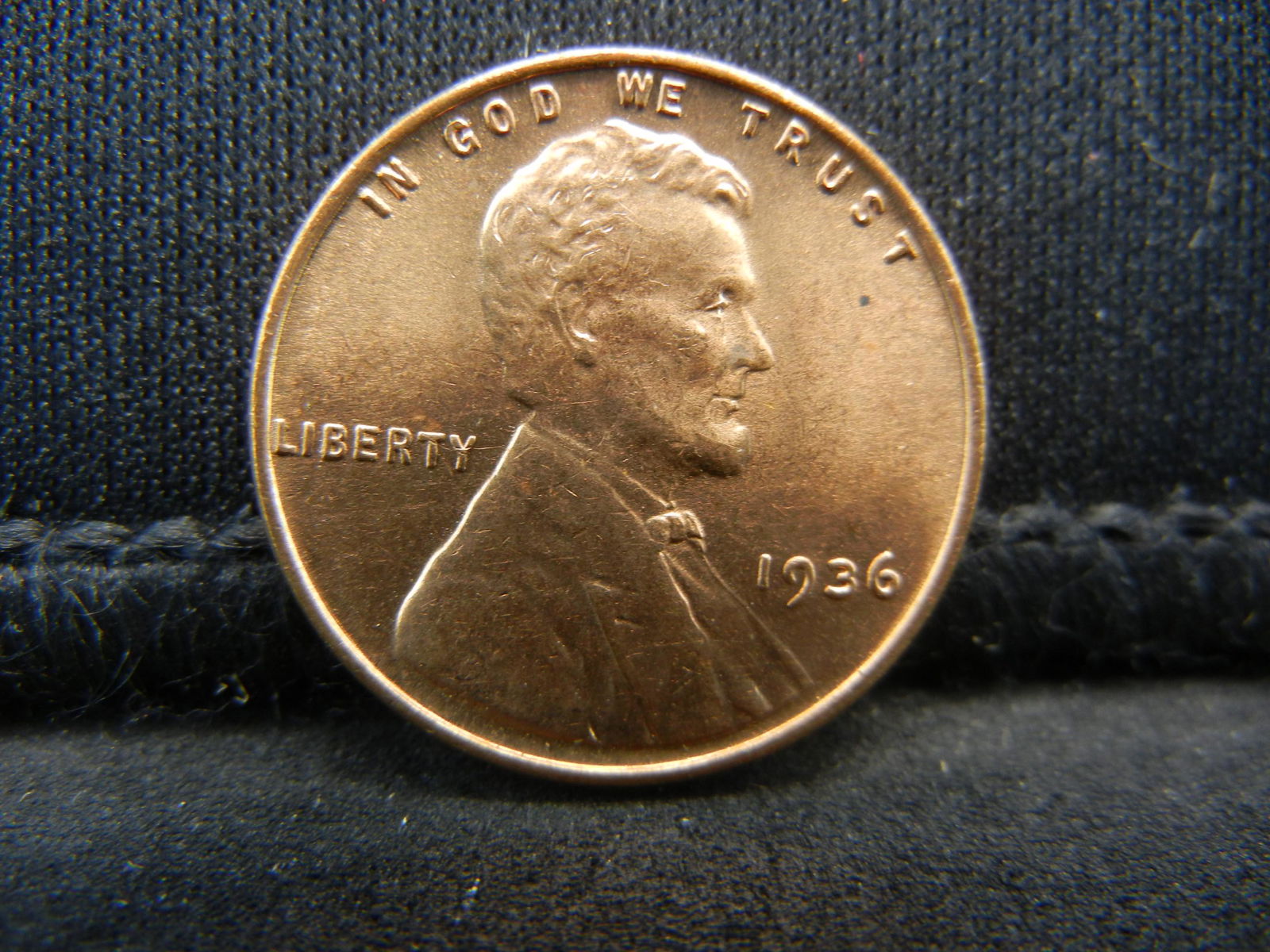 1936 Lincoln Wheat Cent Red (1 of 2)
