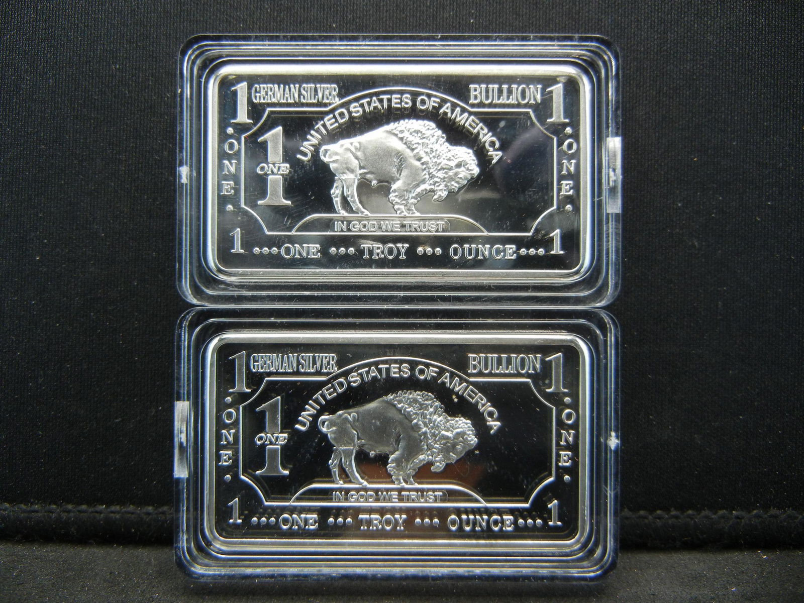 Clad 2 One Troy Ounce Buffalo Collector Bars Clad (1 of 2)