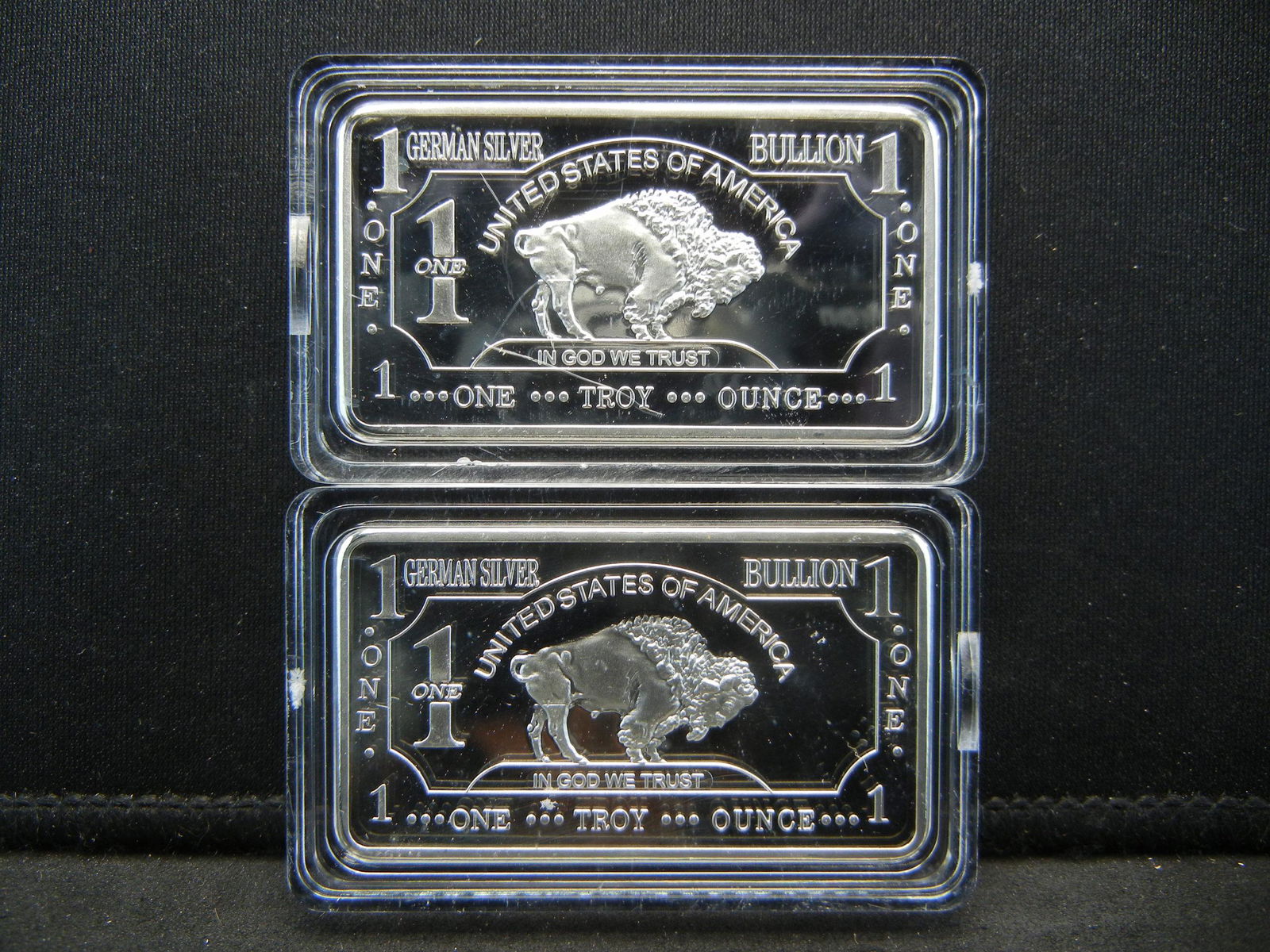 Clad 2 One Troy Ounce Buffalo Collector Bars Clad (1 of 2)