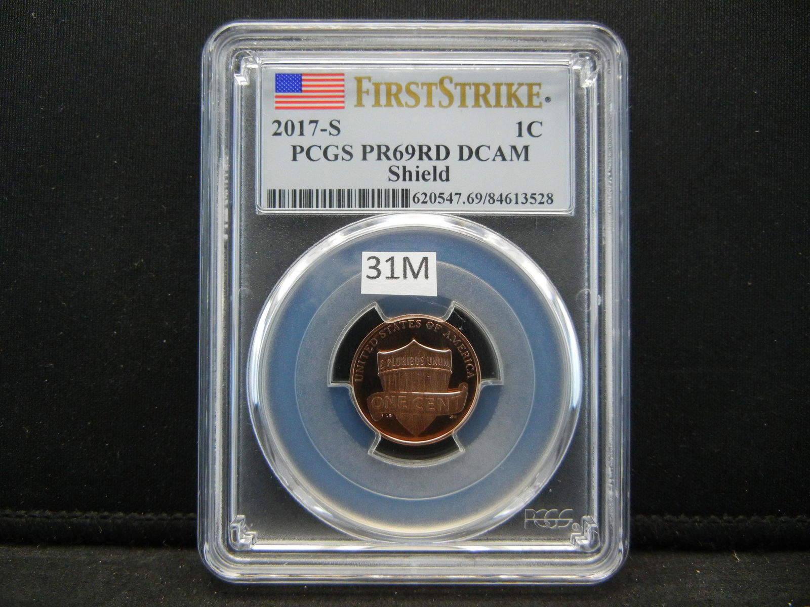 2017-S Lincoln Memorial Cent. First Strike. PCGS PR69RD (1 of 4)