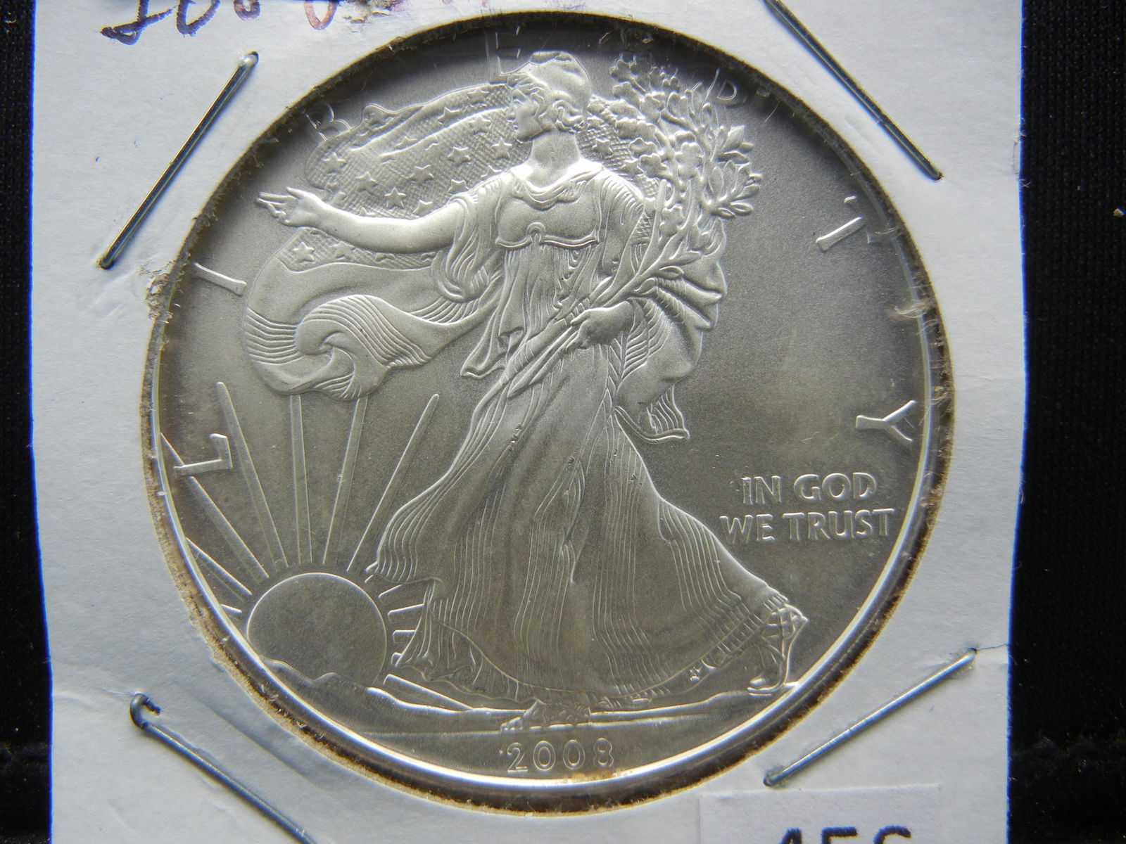 2008 UNC American Silver Eagle (1 of 3)