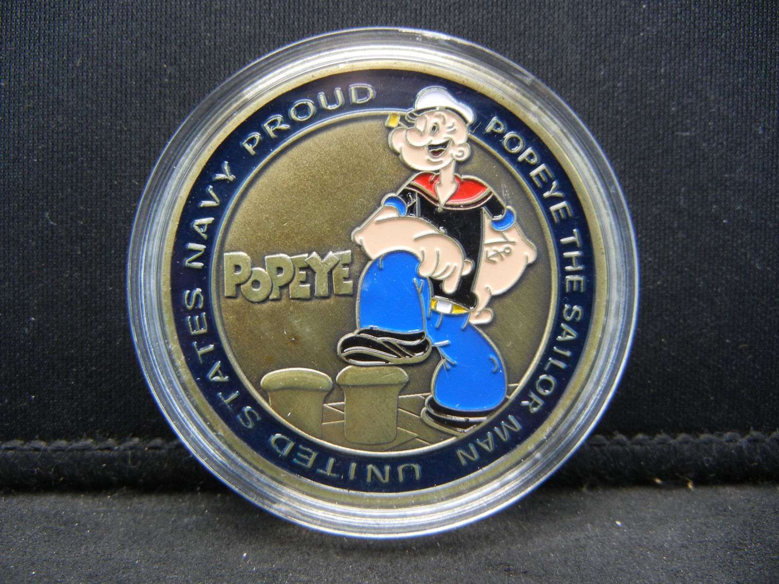 (POPEYE/US NAVY), Encapsulated For Future Preservation, (1 of 2)