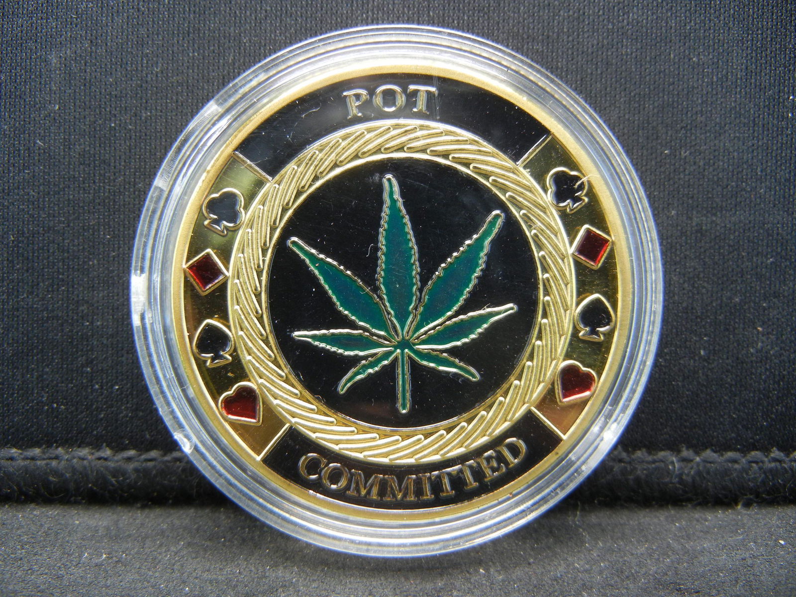 (LAS VEGAS POKER GUARD/POT), PROOF, Encapsulated For (1 of 2)