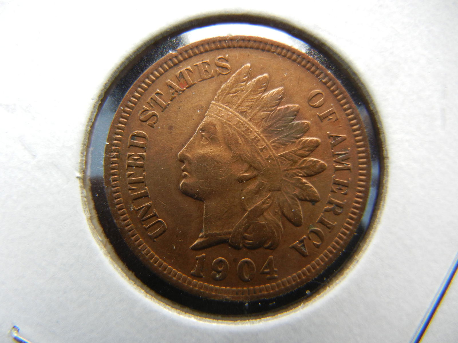 1904 Red Indian Head Cent (1 of 3)
