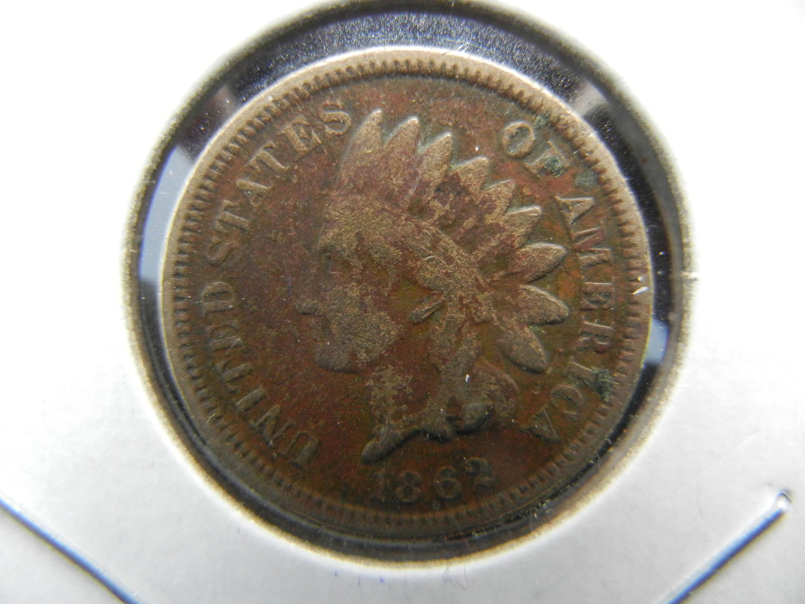 1862 Indian Head Cent. Copper Nickel (1 of 3)