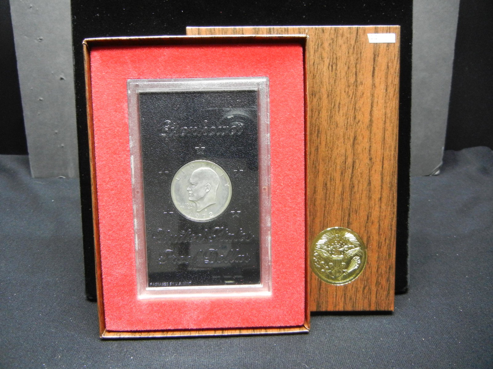 1972-S Eisenhower 40% Silver Proof Silver Dollar With (1 of 5)