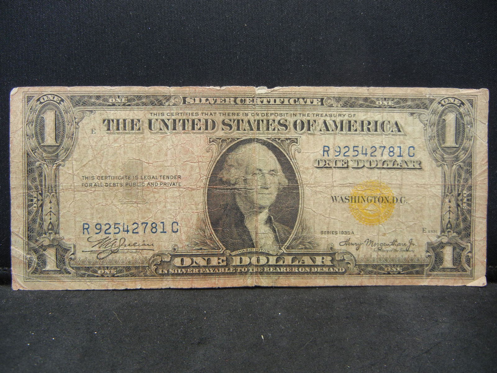 1935-A $1.00 North African Note (1 of 3)