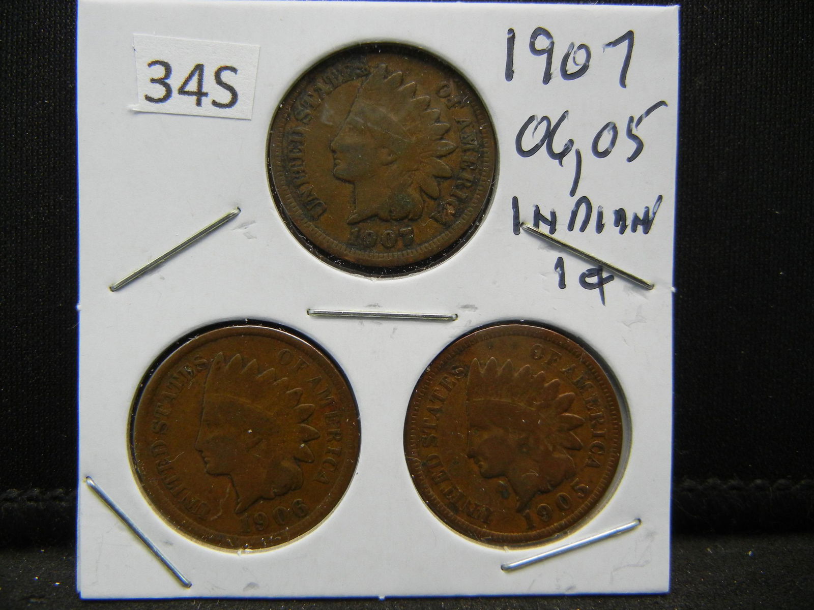 1907, 06, 05 Indian Head Cents (1 of 2)